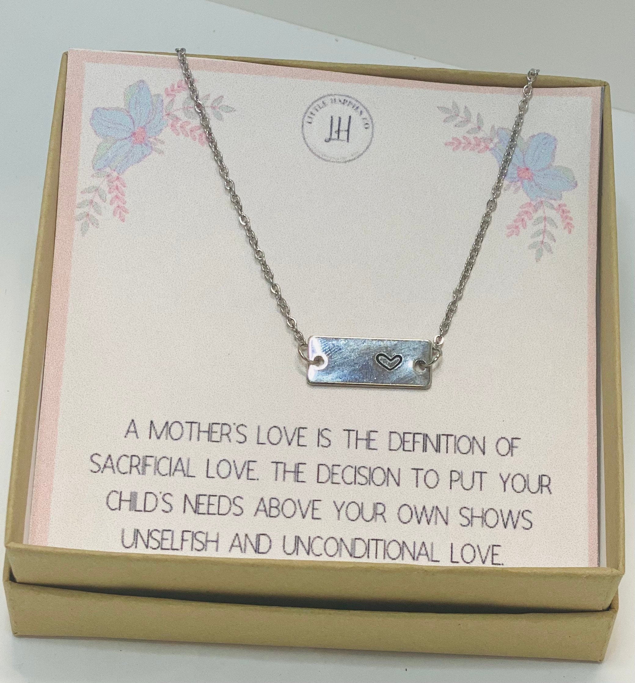 Mother's Day SALE, Mother's Day special gift, Mother's Day gift from daughter or son, Gifts for mom, Mom necklace, Mother's Day card