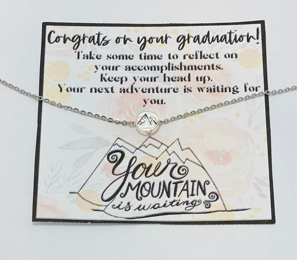 Graduation necklace, Graduation gift,  Class of 2021, Graduation gift for daughter, gift for neice, 2021,  High school grads, College grads