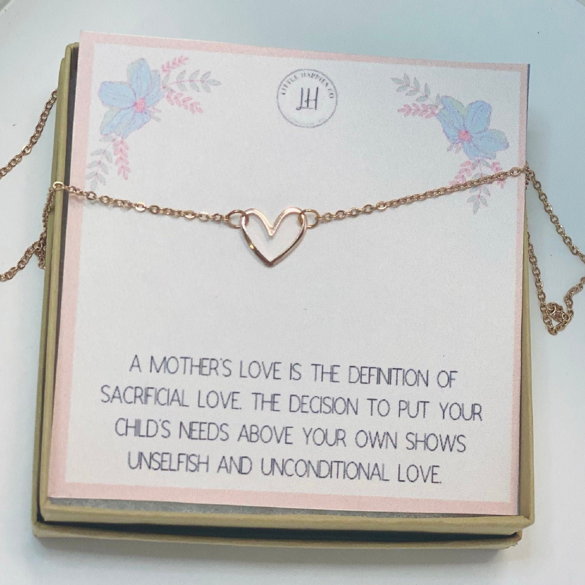 To my mom, Mothers Day gift, Mothers Day card, Mothers Day necklace, Mothers Day jewelry gift, Gift for mom birthday, Gifts for Mothers Day