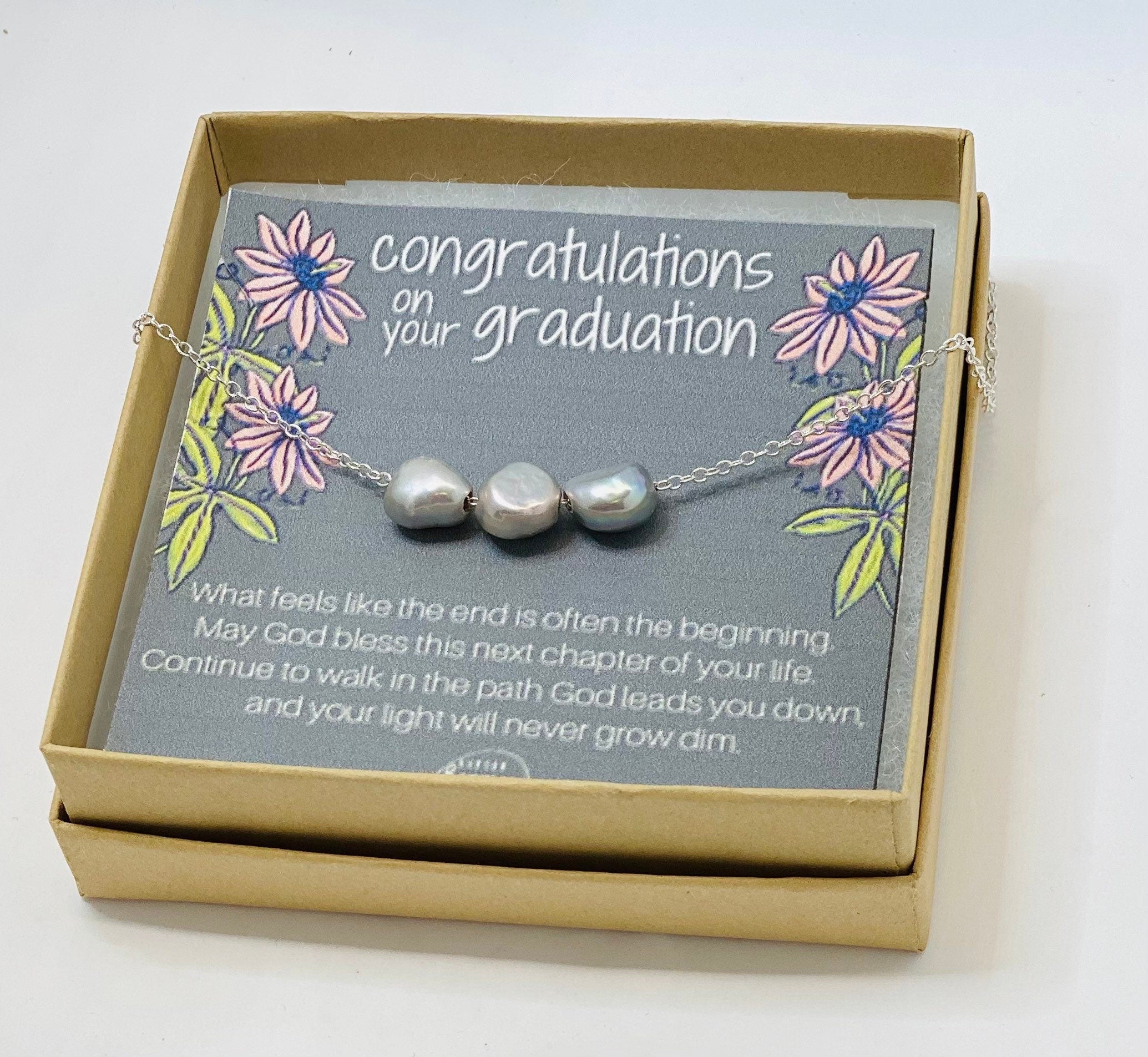 Graduation necklace, Graduation gift, Graduation jewelry, Class of 2020, Class of 2021, Grad necklace, High school grads, College grads