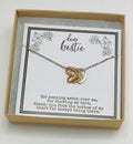 Friendship heart necklace, Besties necklace, Birthday gifts for best friend girl, Best friend jewelry, Bestie necklace, BFF necklace