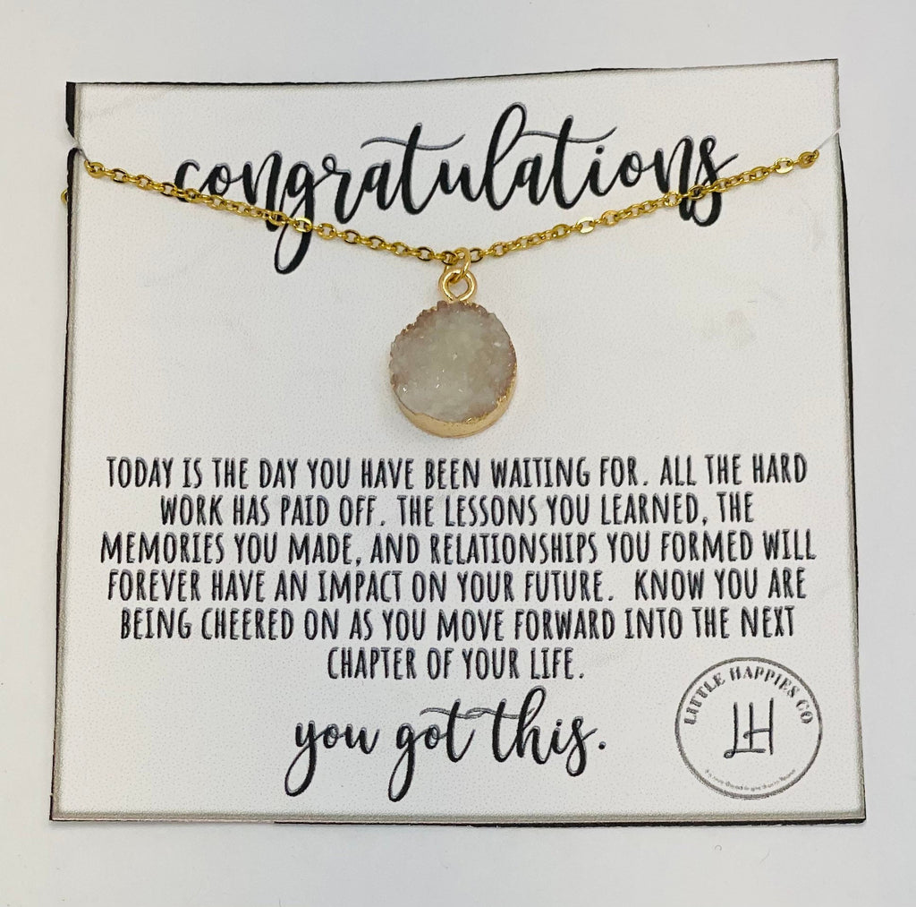 Graduation necklace, Graduation gift, Graduation jewelry, Gift for grad, Class of 2021, Grad necklace, High school grads, College grads