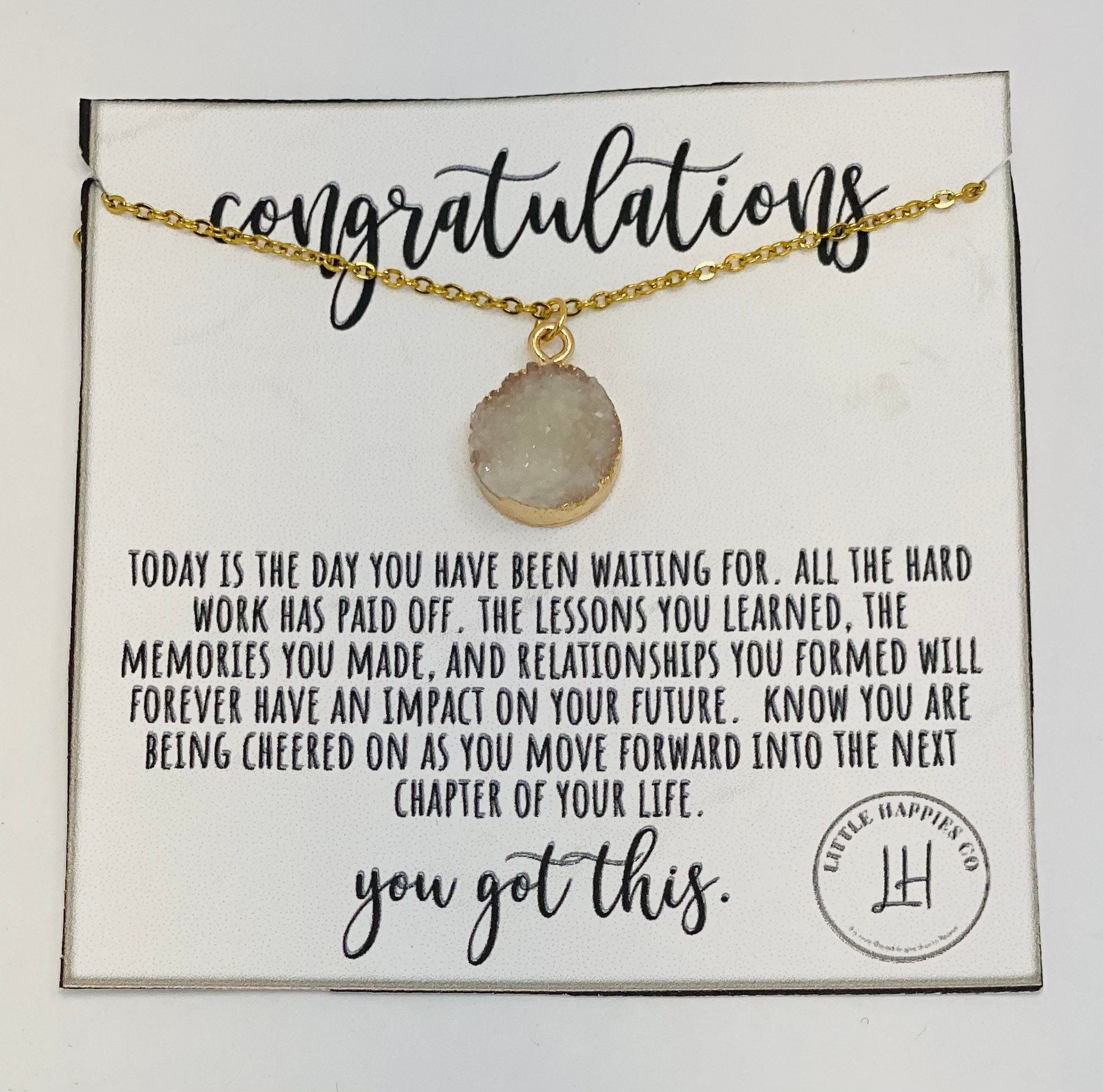 Graduation necklace, Graduation gift, Graduation jewelry, Gift for grad, Class of 2021, Grad necklace, High school grads, College grads