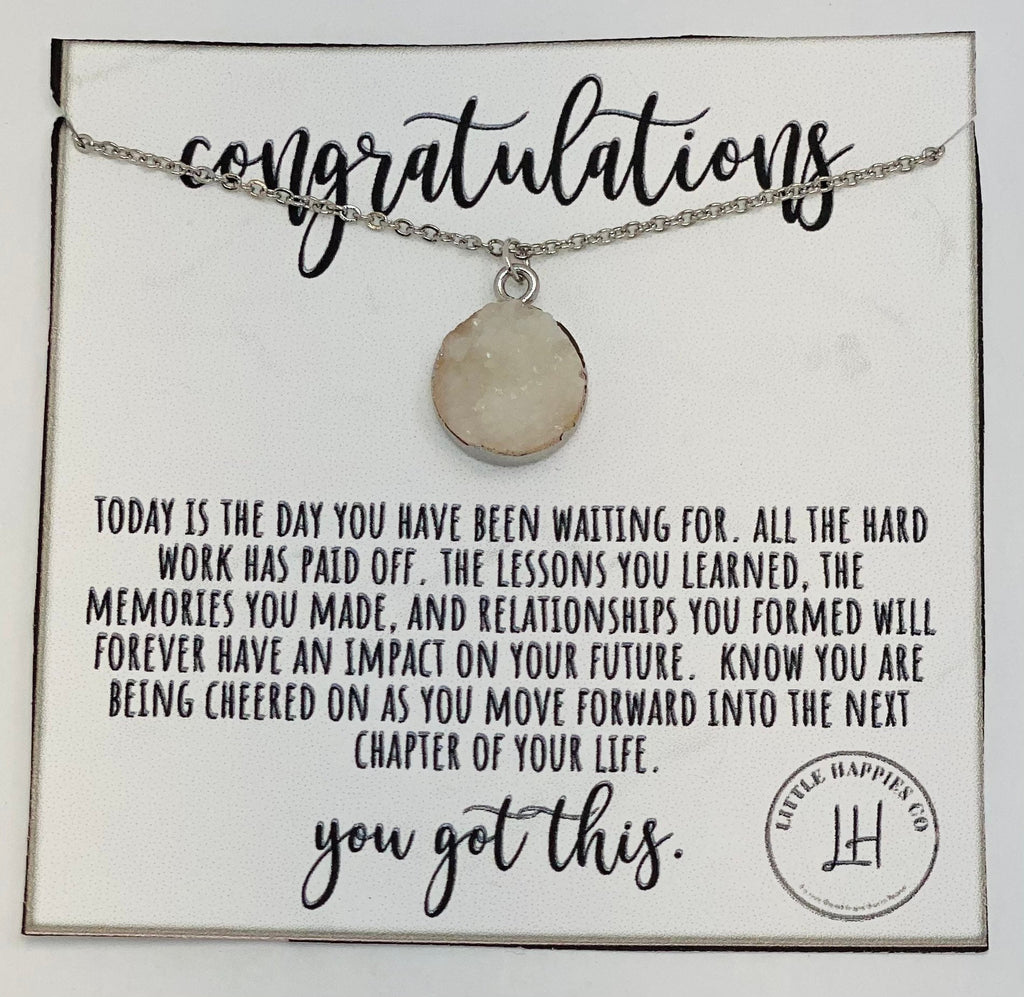 Graduation necklace, Graduation gift, Graduation jewelry, Gift for grad, Class of 2021, Grad necklace, High school grads, College grads