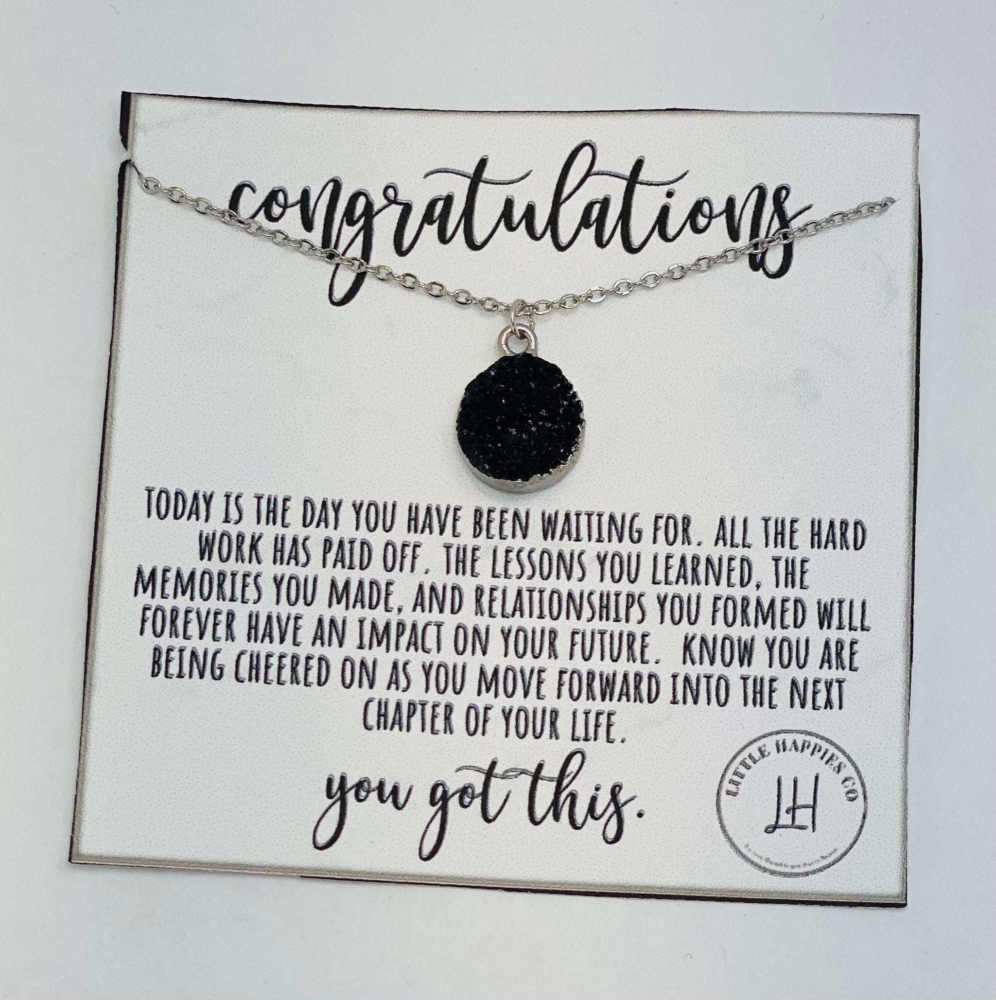 Graduation necklace, Graduation gift, Graduation jewelry, Gift for grad, Class of 2021, Grad necklace, High school grads, College grads