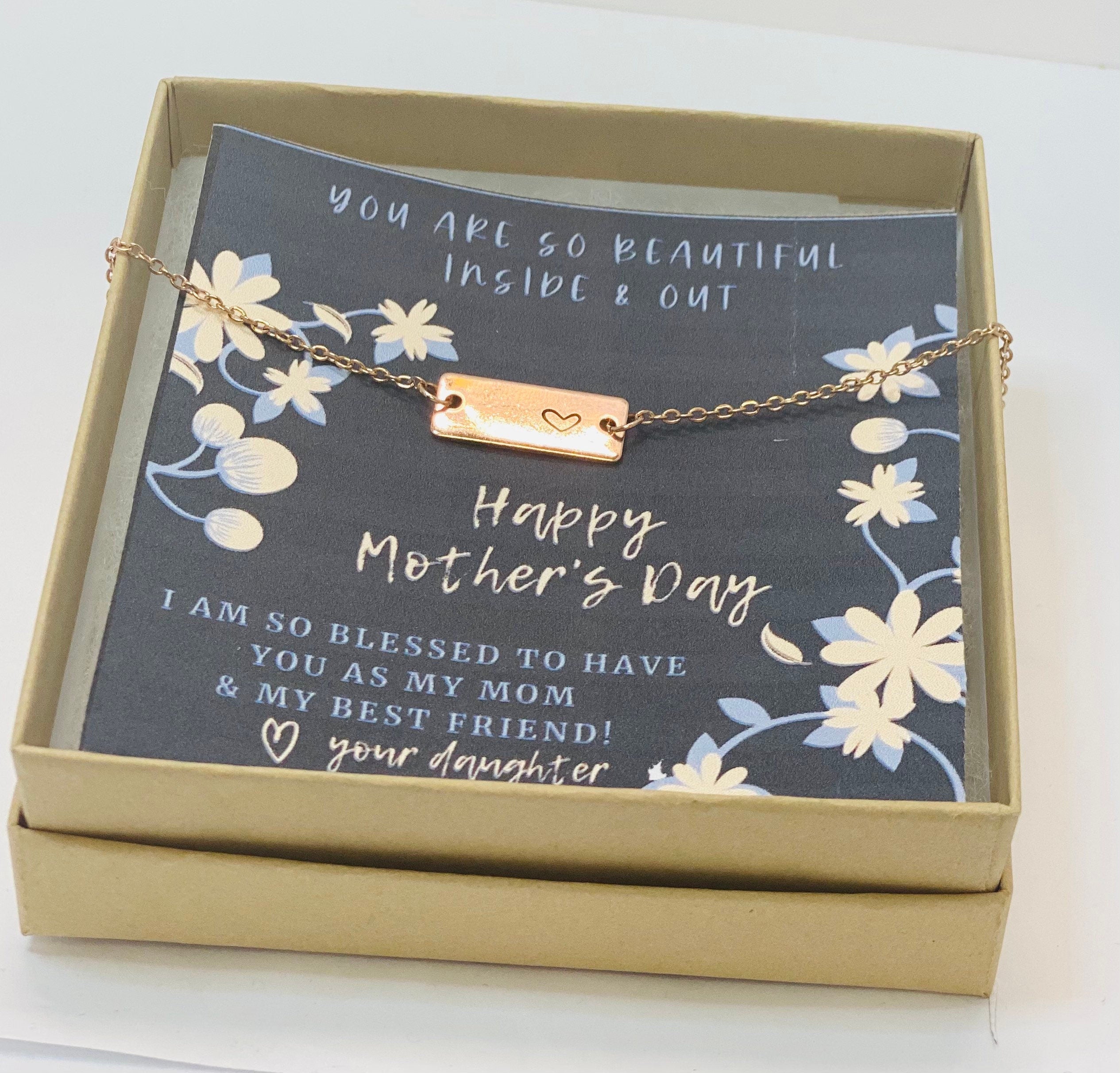 Mother's Day SALE, Mother's Day special gift, Mother's Day gift from daughter or son, Gifts for mom, Mom necklace, Mother's Day card