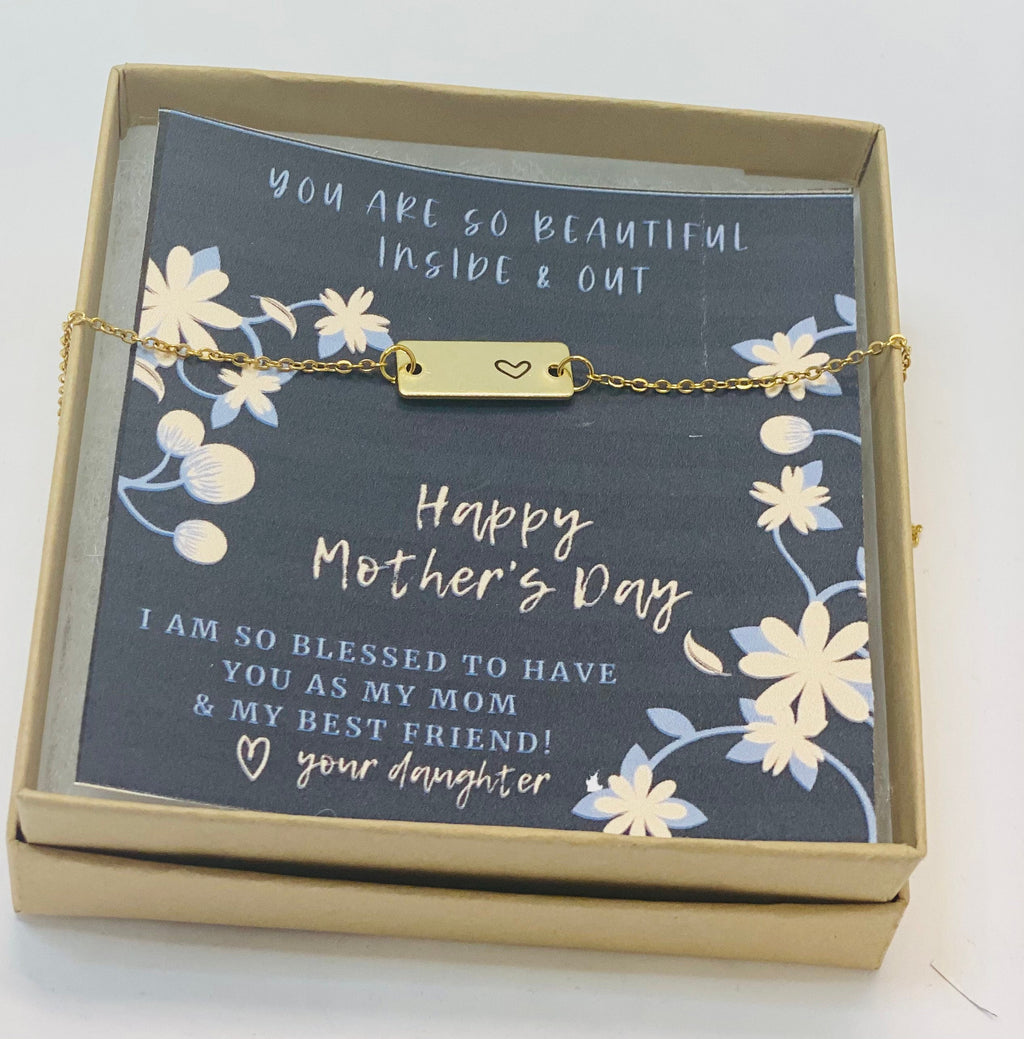 Mother's Day SALE, Mother's Day special gift, Mother's Day gift from daughter or son, Gifts for mom, Mom necklace, Mother's Day card