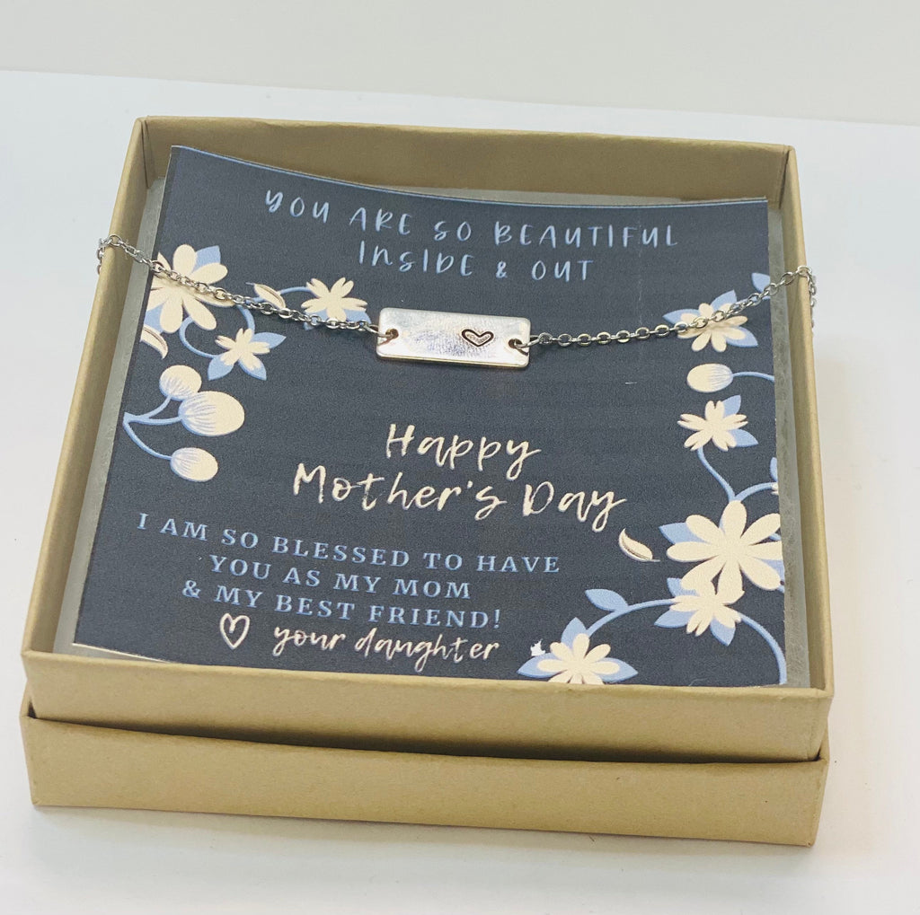 Mother's Day SALE, Mother's Day special gift, Mother's Day gift from daughter or son, Gifts for mom, Mom necklace, Mother's Day card