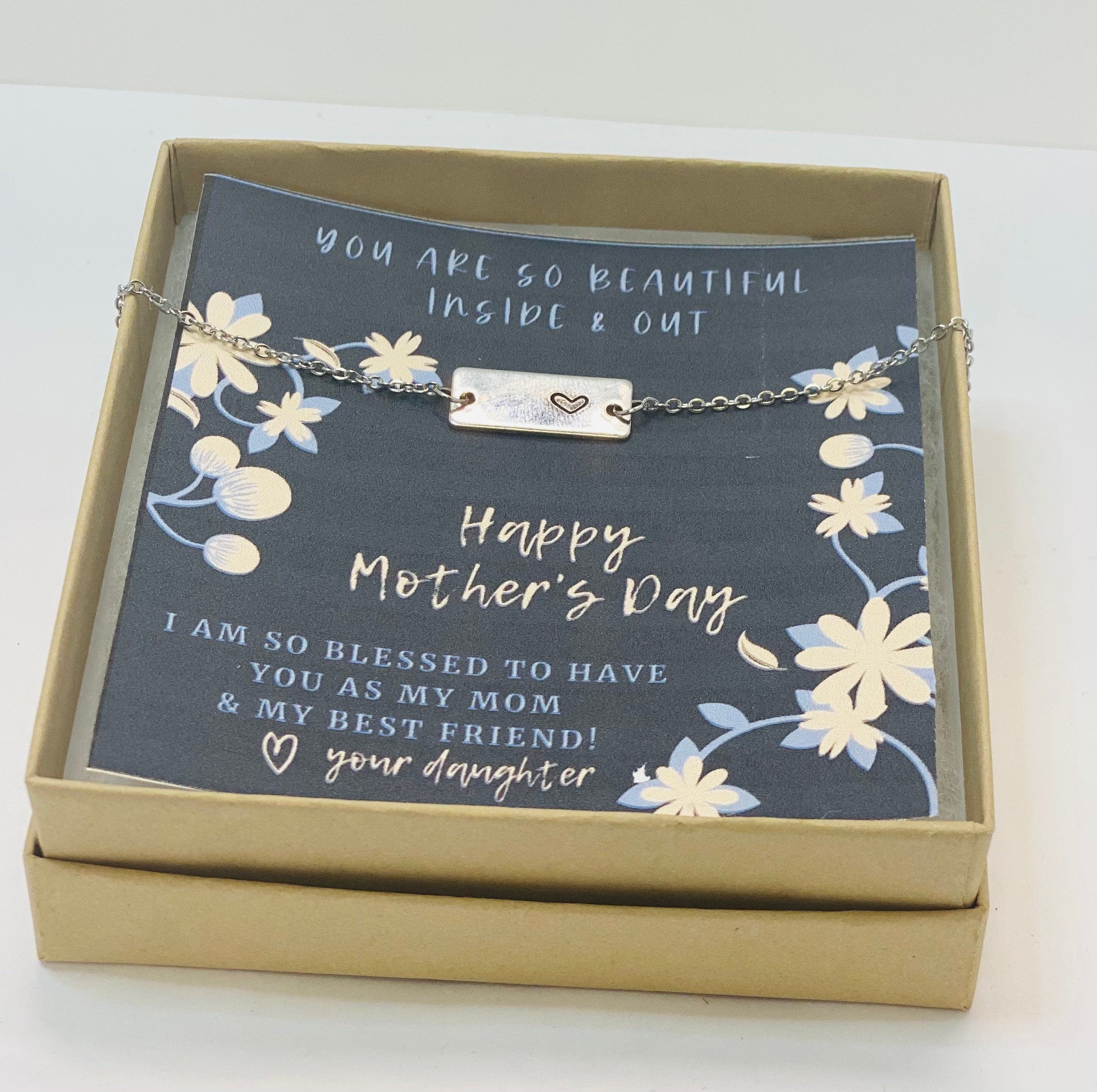 Mother's Day SALE, Mother's Day special gift, Mother's Day gift from daughter or son, Gifts for mom, Mom necklace, Mother's Day card