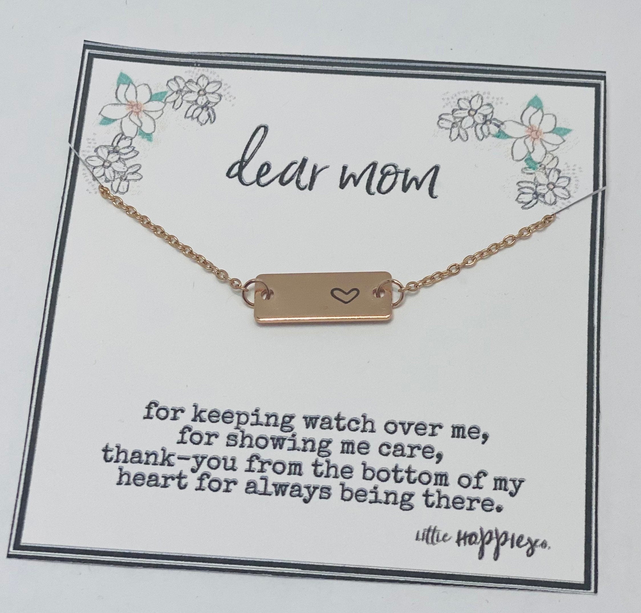 Mother's Day SALE, Mother's Day special gift, Mother's Day gift from daughter or son, Gifts for mom, Mom necklace, Mother's Day card