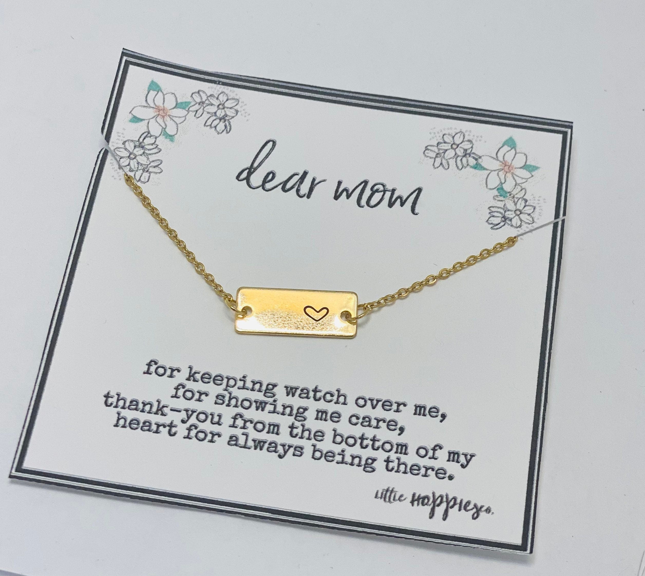 Mother's Day SALE, Mother's Day special gift, Mother's Day gift from daughter or son, Gifts for mom, Mom necklace, Mother's Day card