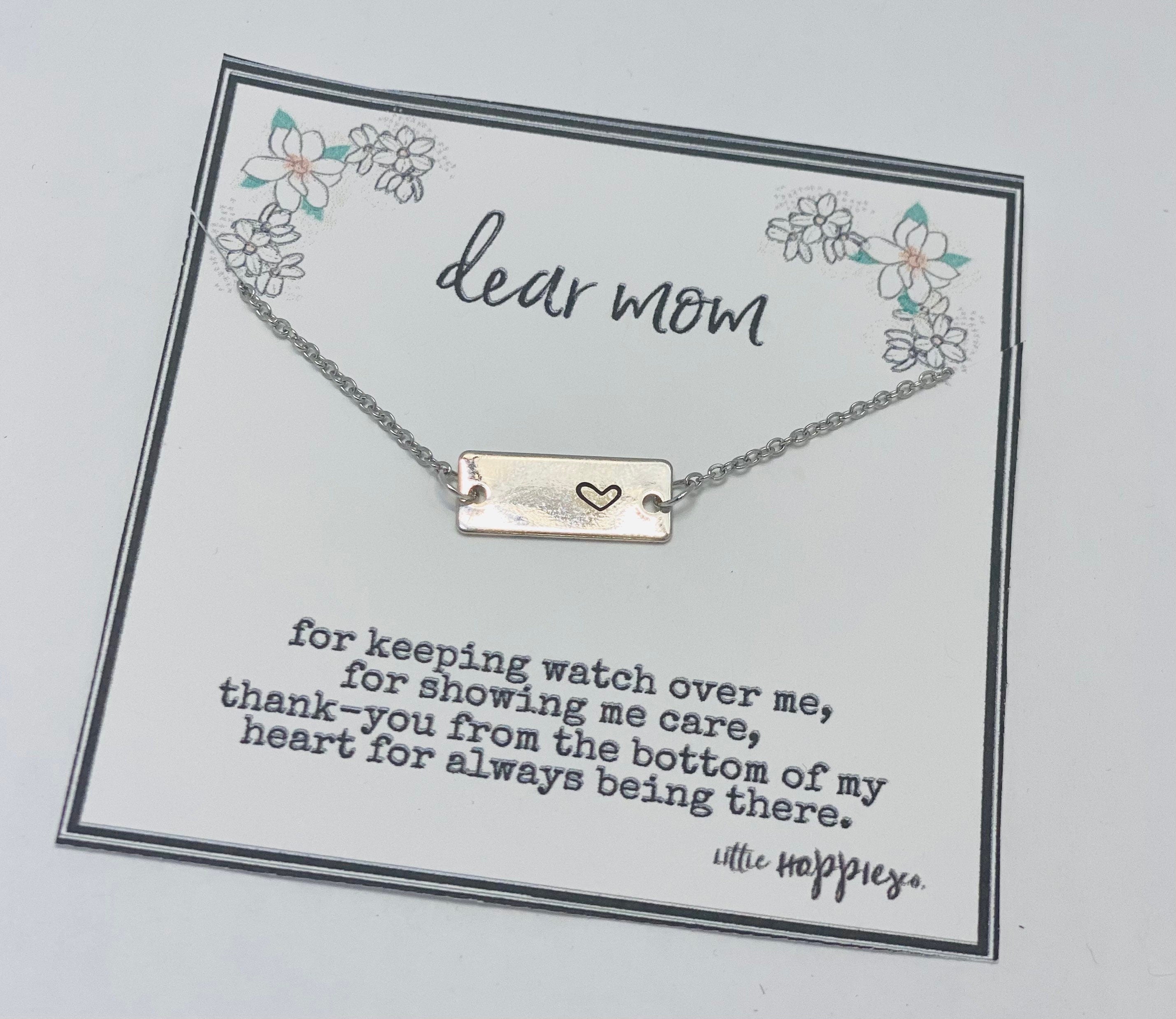 Mother's Day SALE, Mother's Day special gift, Mother's Day gift from daughter or son, Gifts for mom, Mom necklace, Mother's Day card