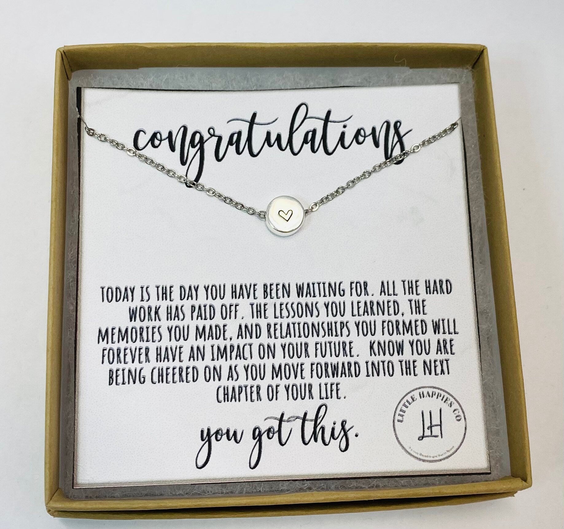 Graduation necklace, Graduation gift, Graduation jewelry, Class of 2020, Class of 2021, Grad necklace, High school grads, College grads