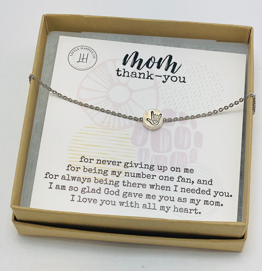 Gift for mom, Mother's Day gift, Gift from daughter, Mother daughter gift, Gift from child, gift for mom, Mothers day Necklace, personalize