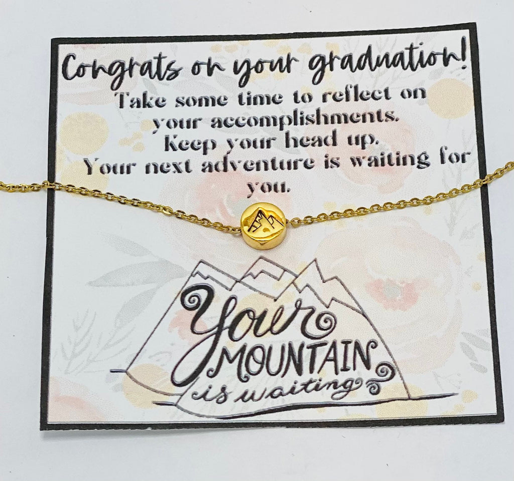 Graduation necklace, Graduation gift,  Class of 2021, Graduation gift for daughter, gift for neice, 2021,  High school grads, College grads