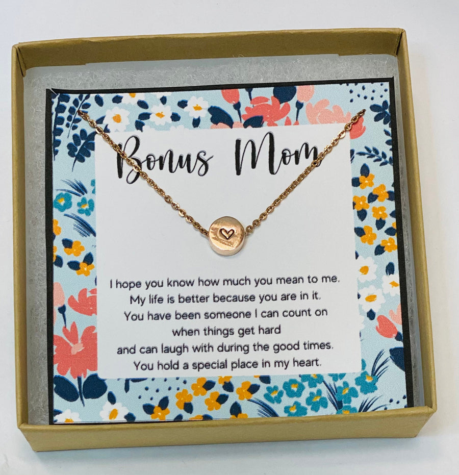 Second mom, Boyfriend's mom gift, Like a second mom, Friend's mom, Gift for boyfreinds mom, Mother in law necklace, Husband's mother