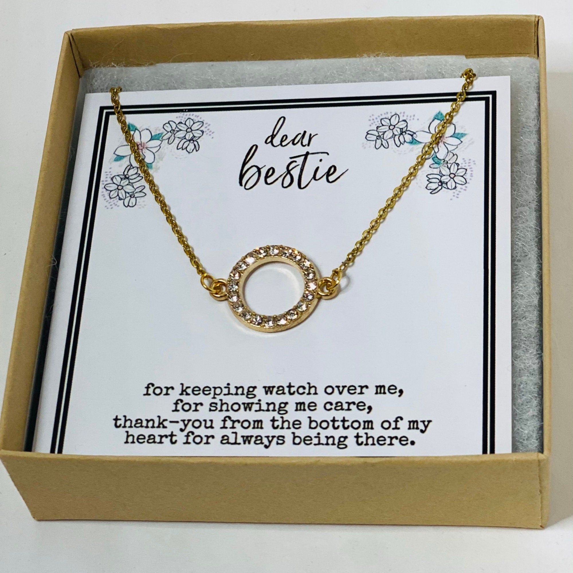 Gift for my best friend, Creative birthday ideas for best friend, Birthday gifts for best friend, Best friend necklace, Best friend jewelry