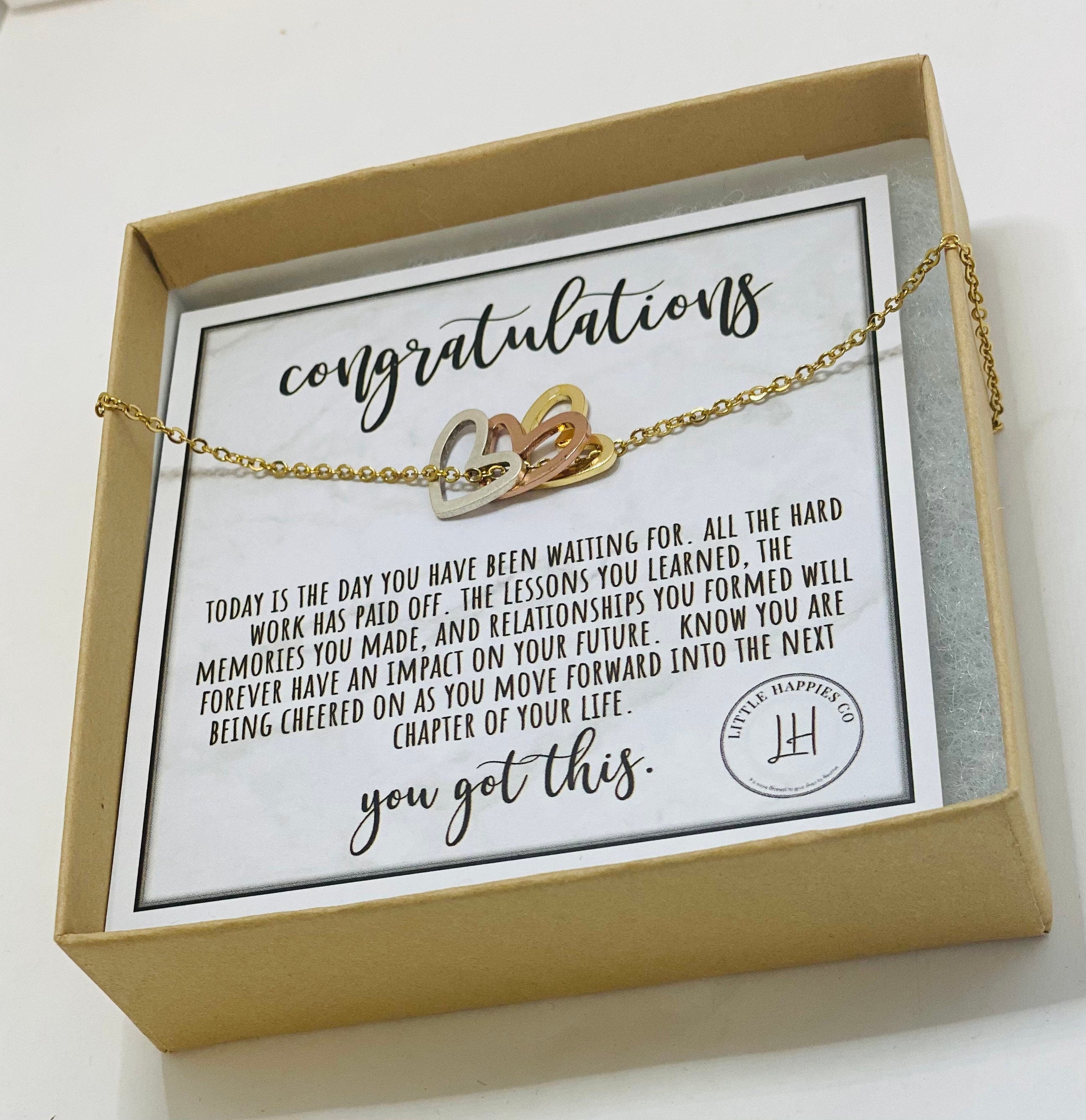 Graduation necklace, Graduation gift, Graduation jewelry, Class of 2021, Grad necklace, High school grads, College grads