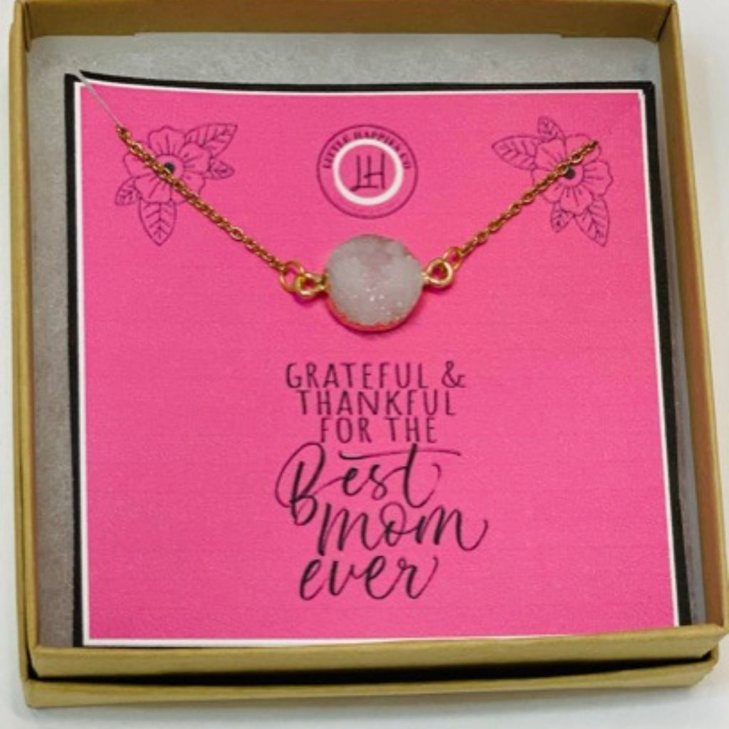 Thoughtful gift for mom, Gift for mom who has everything, To my mom, Mom necklace gold, Mother necklace silver, Unique mothers necklace