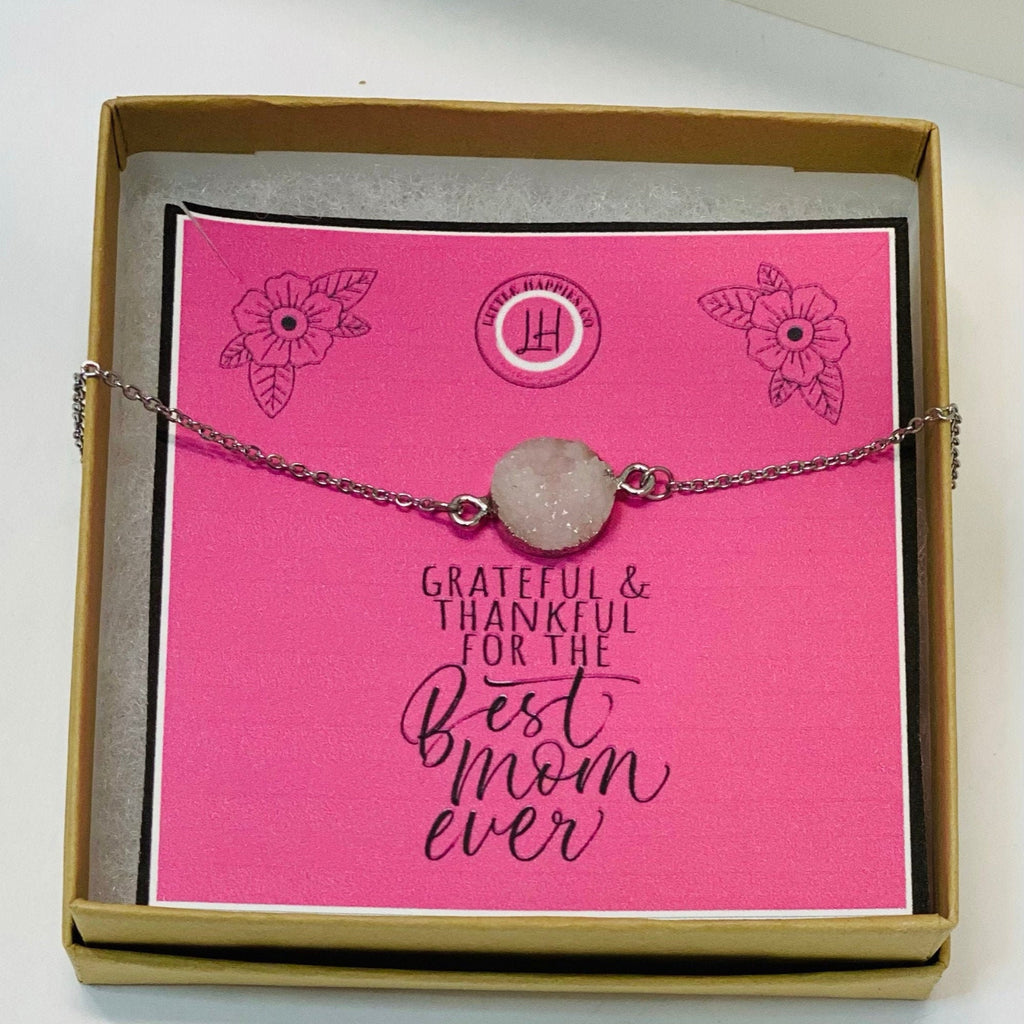 Thoughtful gift for mom, Gift for mom who has everything, To my mom, Mom necklace gold, Mother necklace silver, Unique mothers necklace