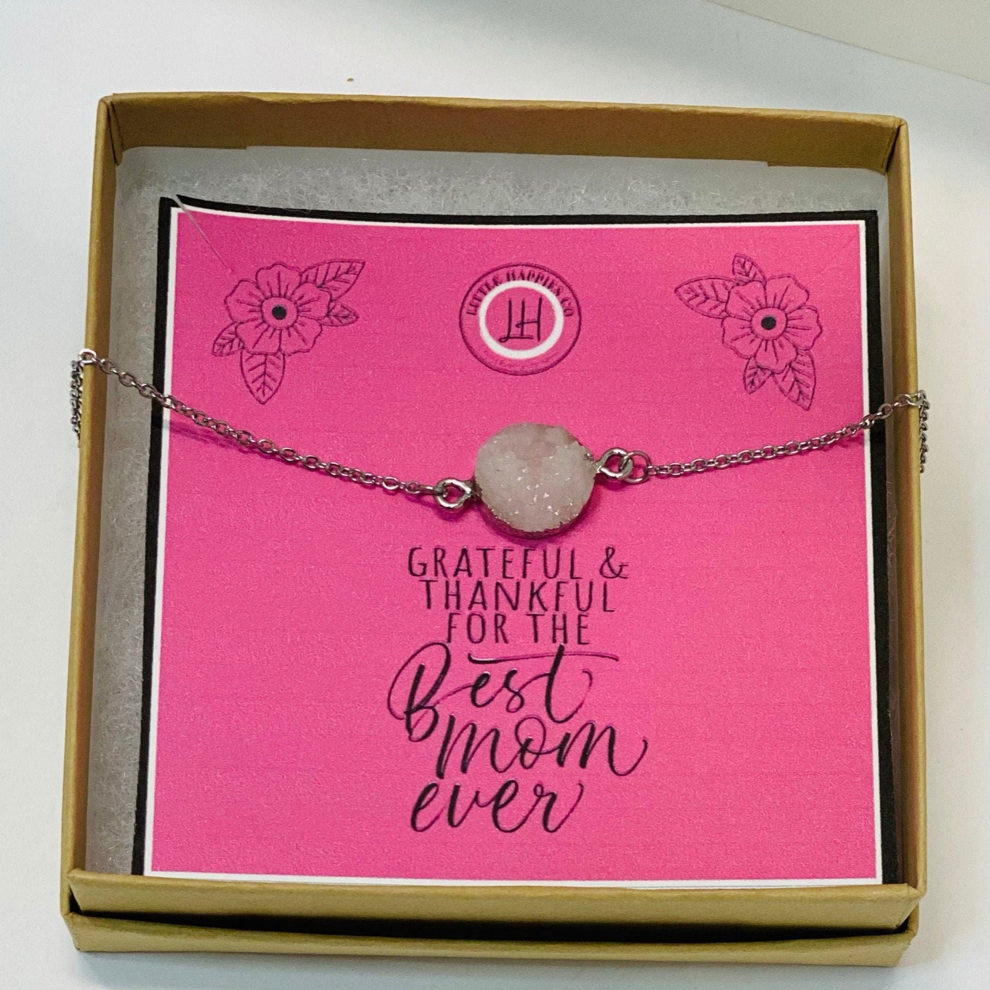 Thoughtful gift for mom, Gift for mom who has everything, To my mom, Mom necklace gold, Mother necklace silver, Unique mothers necklace