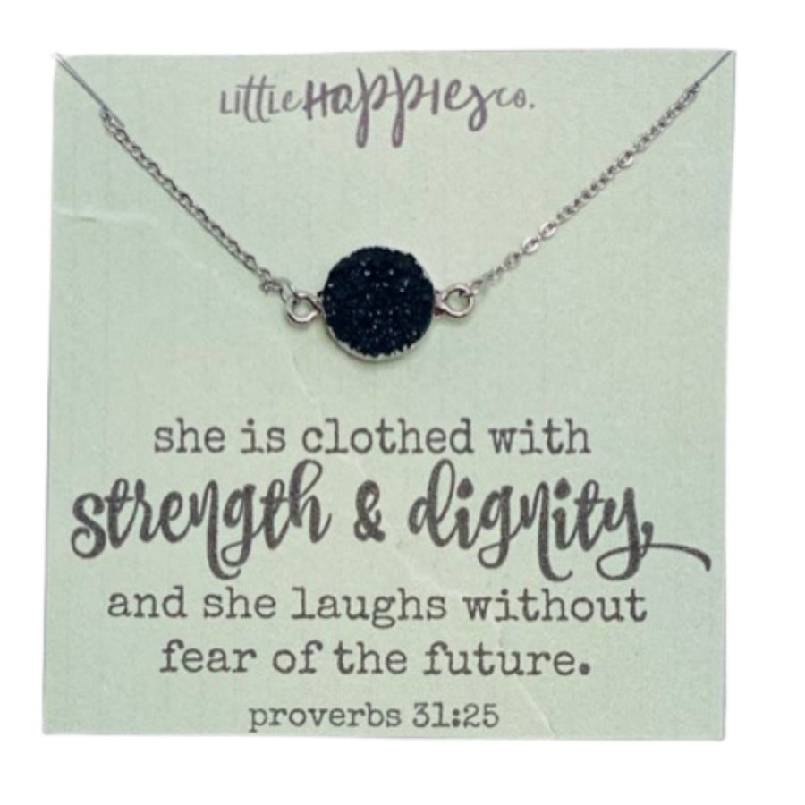 Bible verse necklace, Christian necklaces, Faith necklace, Proverbs, Unique Christian gifts, Gifts of encouragement, Encourage someone