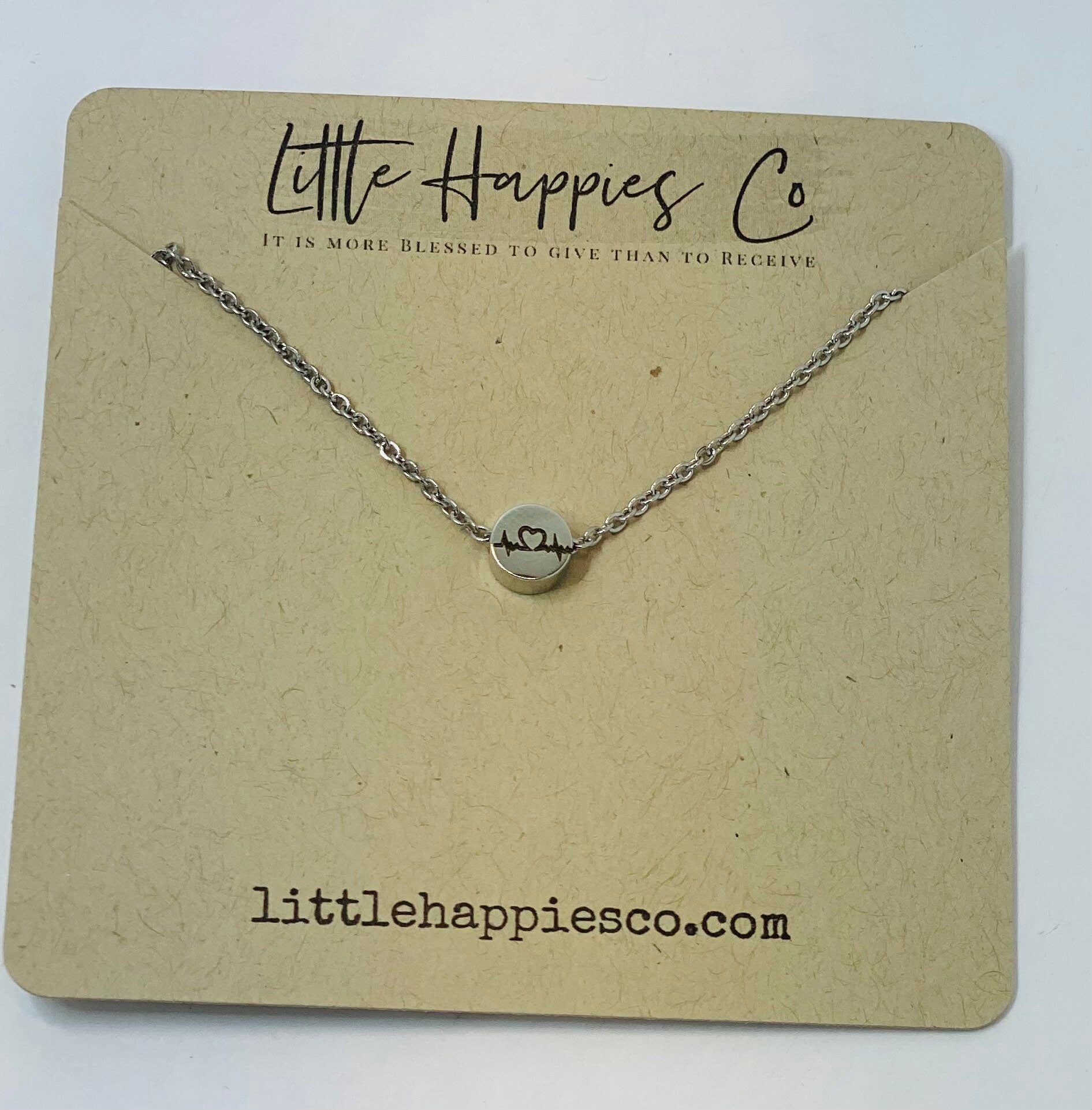 Nurse necklace, Heartbeat necklace, Thank you gifts for nurses, Nurse appreciation, Registered nurse gifts, LPN gifts, healthcare worker