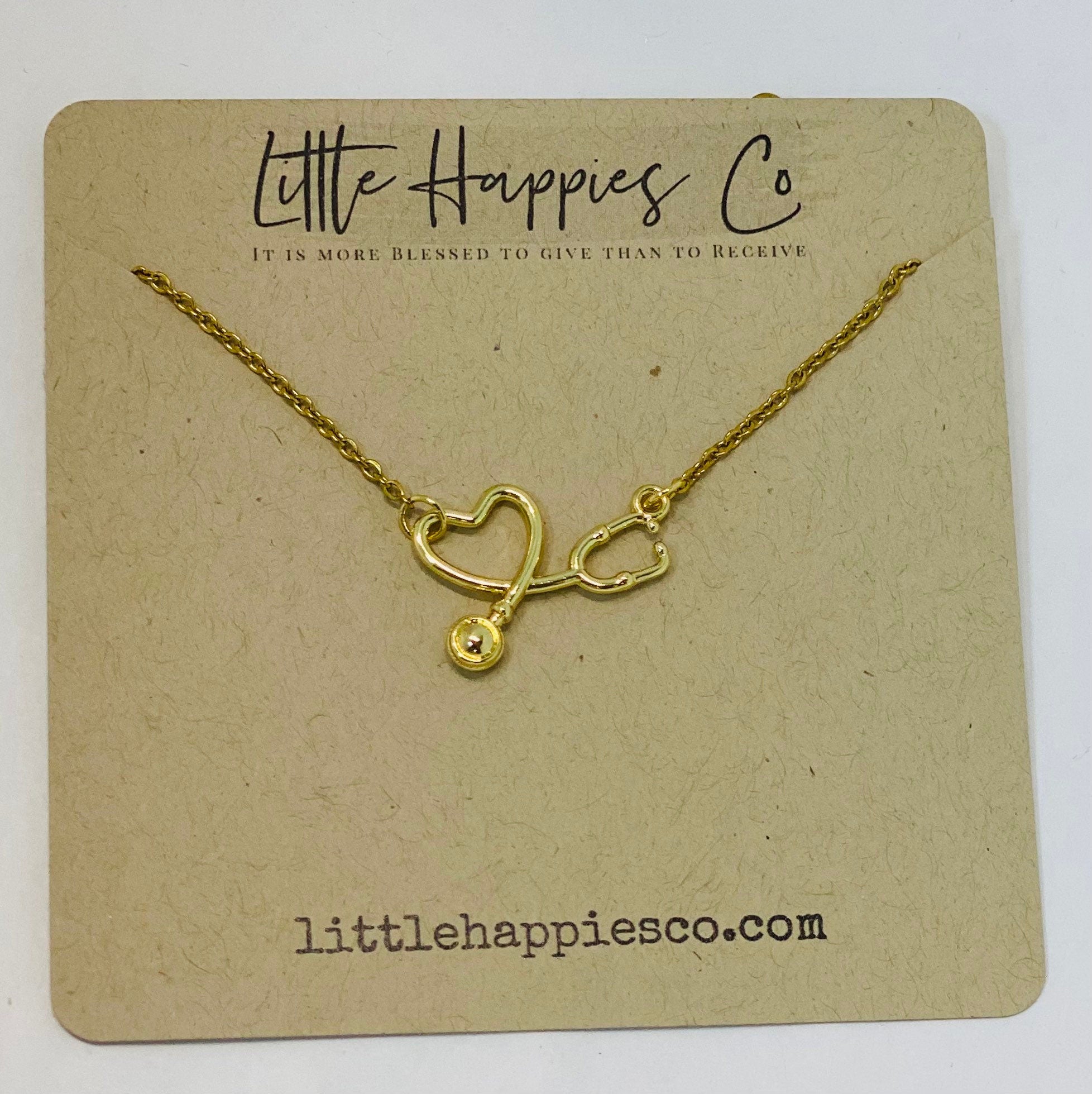 Nurse Jewelry, Nurse Necklace, Gift for Nurse, Nurse Thank You Gift, Stethoscope Necklace, Nurse Appreciation Gift, Nurse Gift, Stethoscope