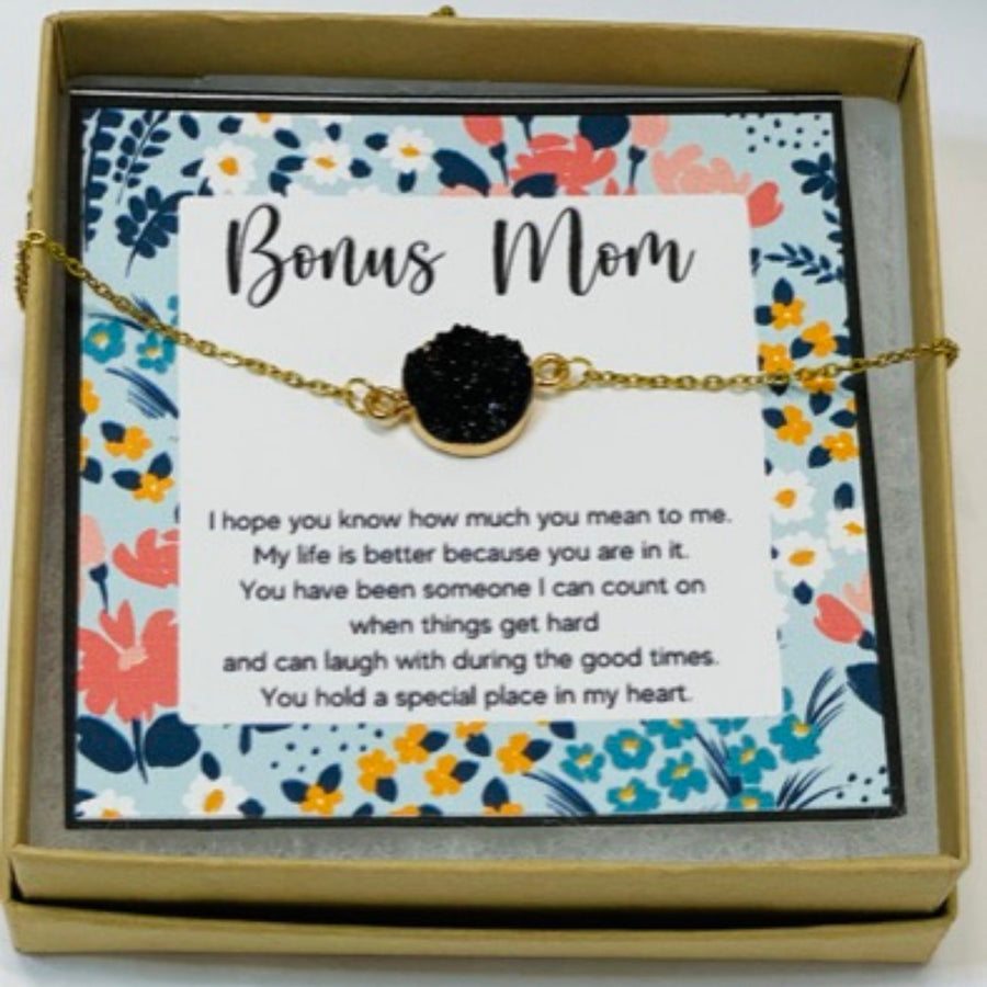 Gifts for second mom, Bonus mom gifts, Unbiological mom gifts, Gift ideas for someone like a mom, Step mom gift, Bonus mom necklace