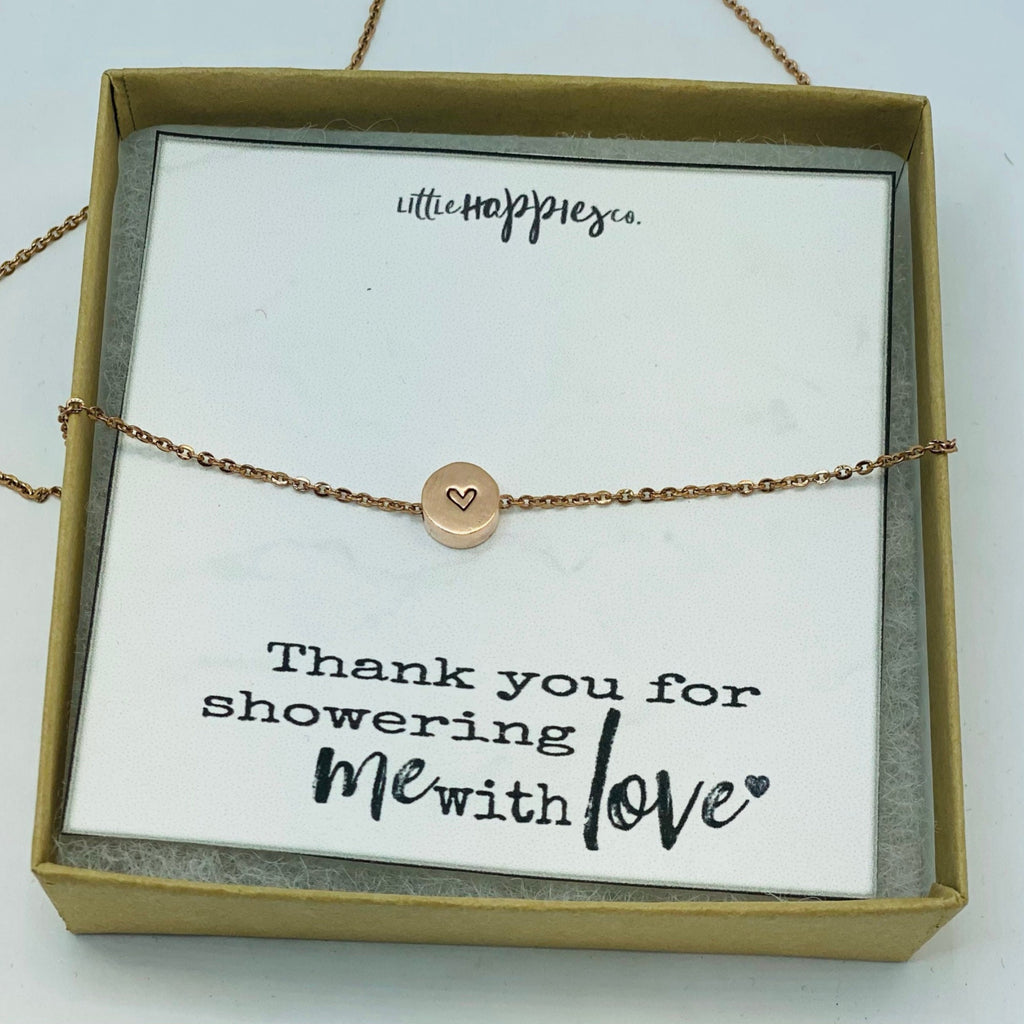 Bridal shower thank you, Baby shower thank you gifts, Shower hostess gifts, Hostess thank you gifts, Thank you for showering me with love