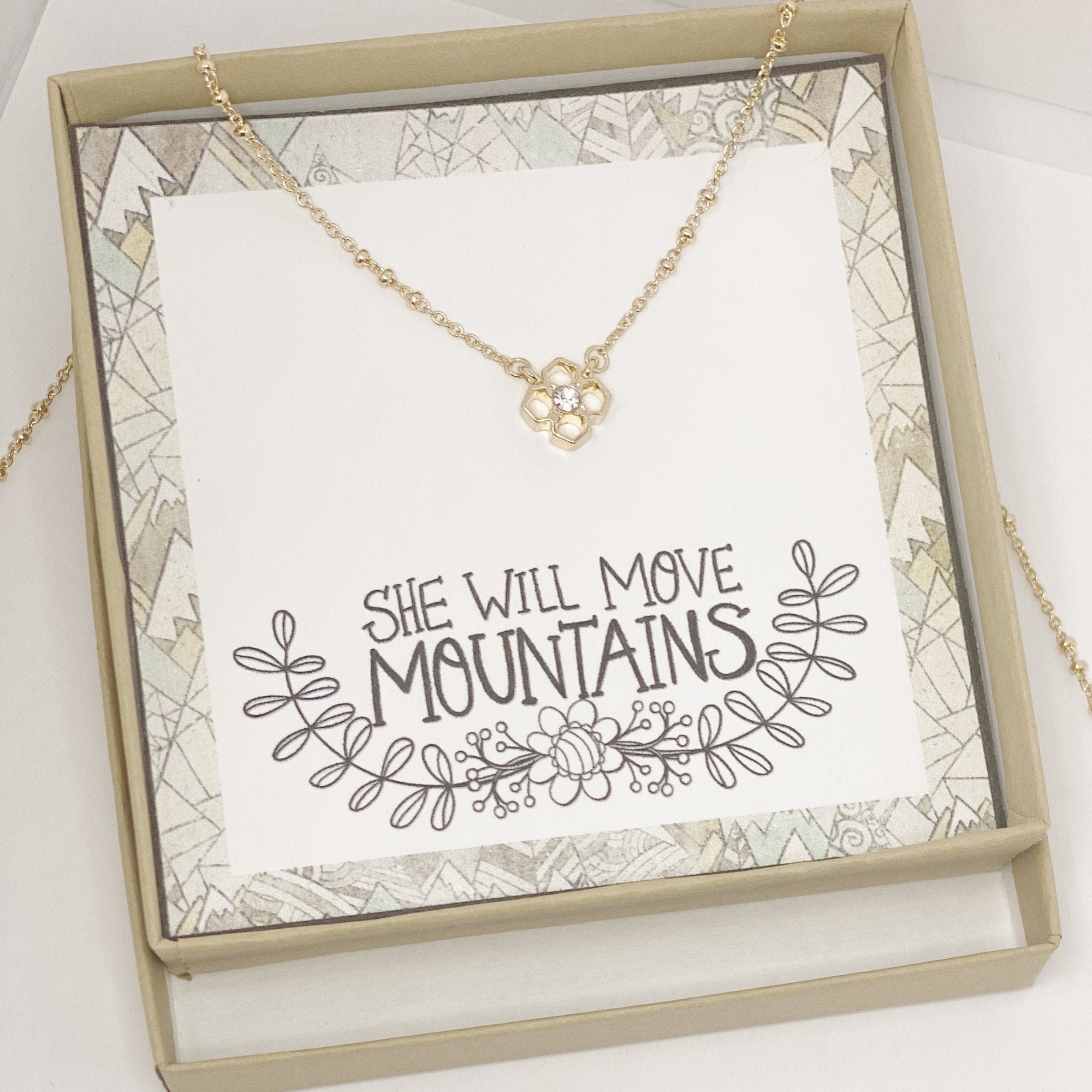 Colleague gift, She will move mountains, Coworker gifts, Team gifts, Employee gifts, Colleague appreciation. Direct report, Encouragement