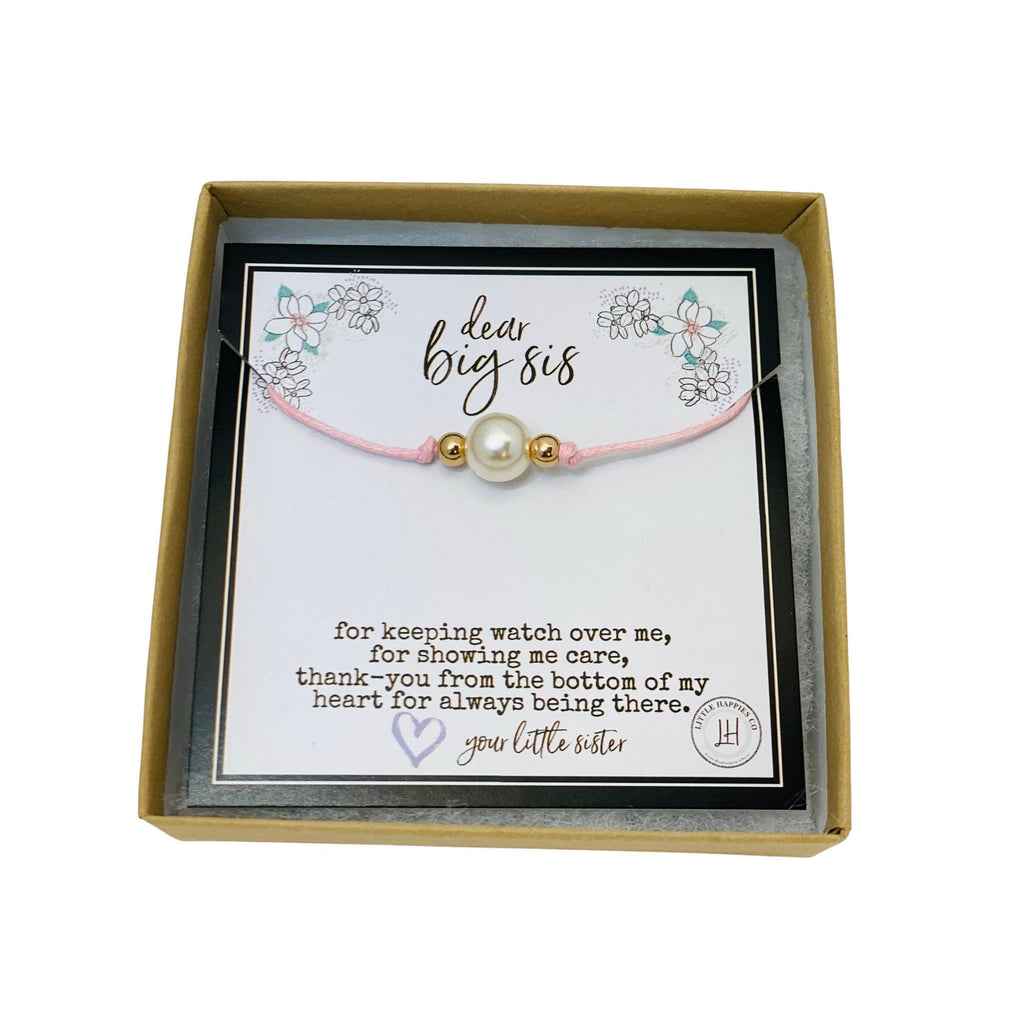 Big sister bracelet, Gift for big sister, Sister wish bracelet, Big sister jewelry, Big sister gift, Big sister little sister, Big sis
