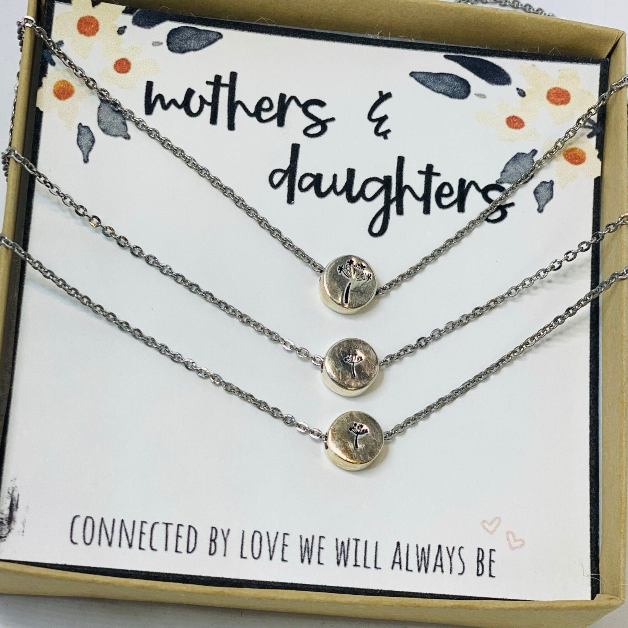 Mom daughter necklace, Gift for mom and daughter, Mother daughter necklace, Mother daughter gift, Mother daughter jewelry, Necklace sets