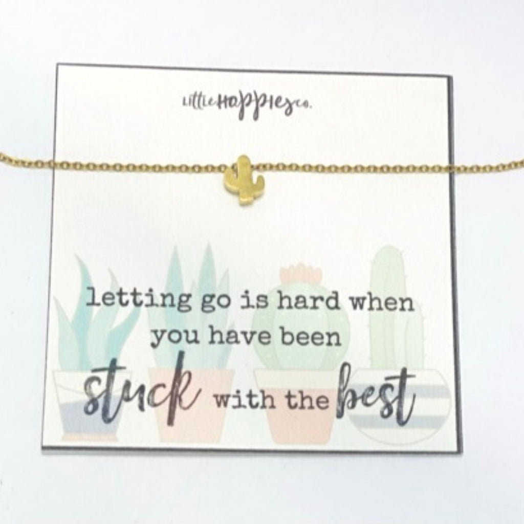 Cactus necklace, Gift for teacher, TA gift, End of term gift, Teacher appreciation gift, Nursery school teacher, Preschool teacher necklace