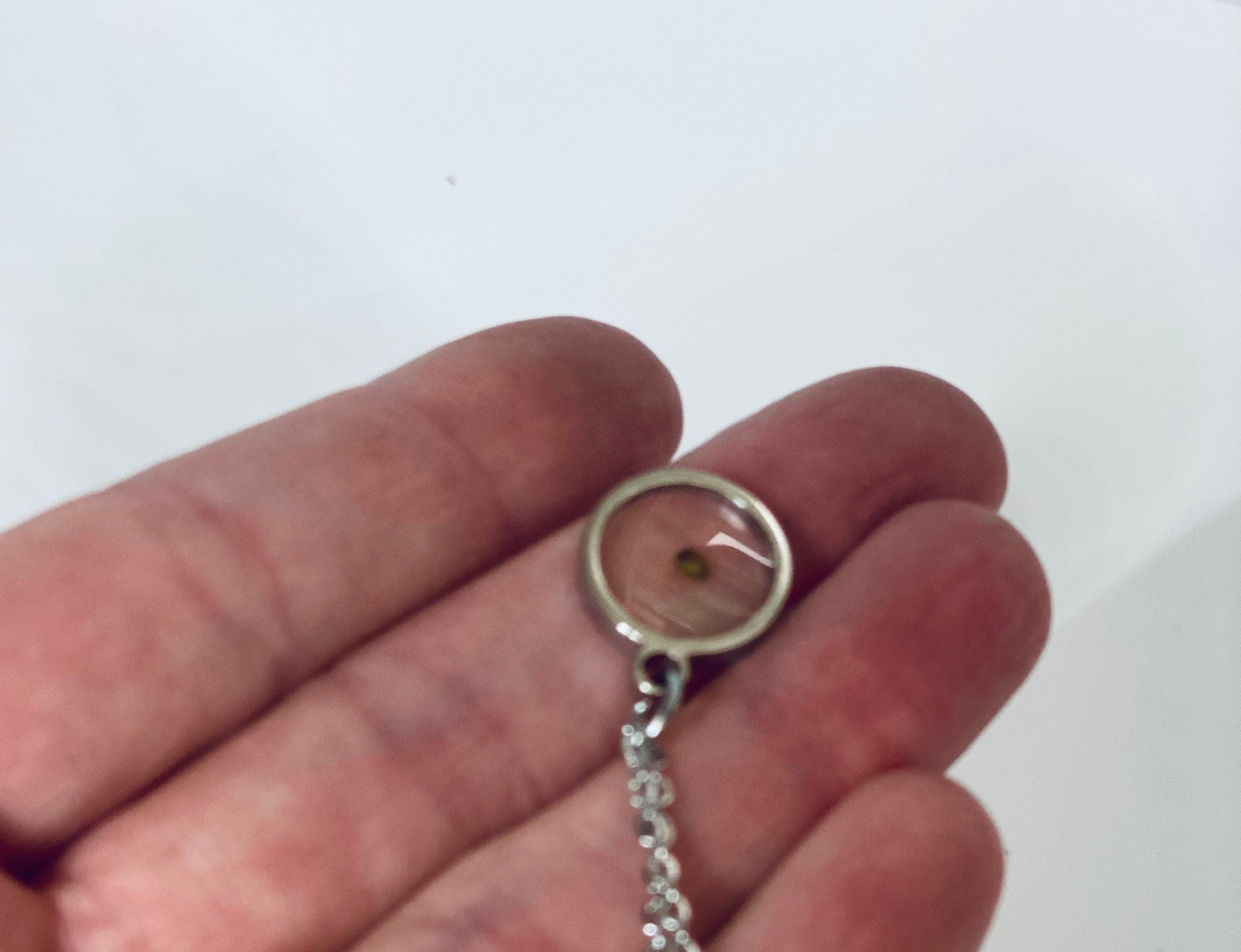 Mustard seed necklace, Mustard seed jewelry, Faith bigger than a mustard seed, Christian jewelry, Miscarriage gift, encouragement, cancer