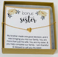 Sister-in-law gift gift, sister in law, Brothers girlfriend gift, Bonus sister gifts, Bridesmaid Gift for sister in law, Future sister