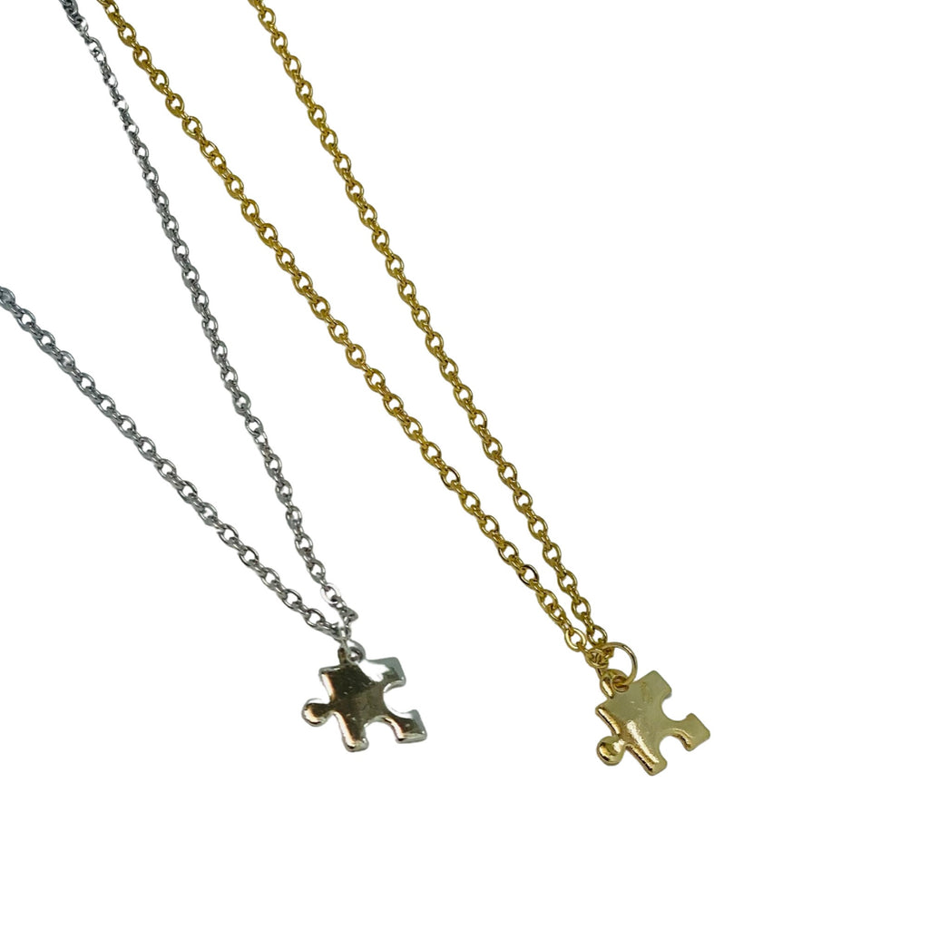 2 best friend necklace, Puzzle necklace for 2, Best friend necklace for 2, Best friend necklace set, Friendship necklace for 2, inexpensive