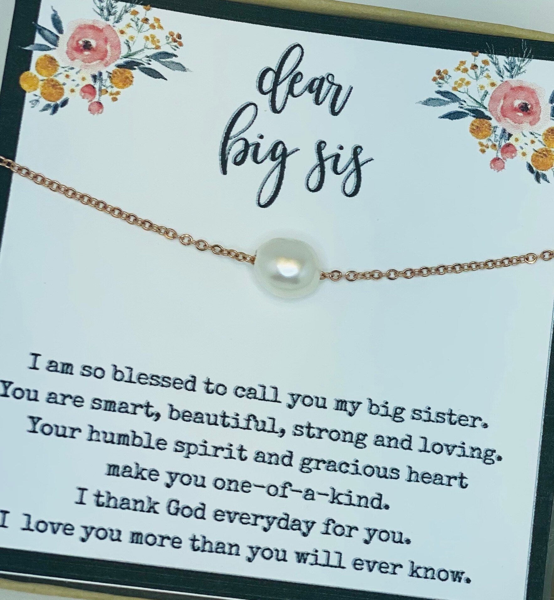 Big Sister Gift, Big Sister Little Brother, Big Sister Little Sister, Gift for Big Sister, Gift from Little Sister to Big Sister, Big Sis