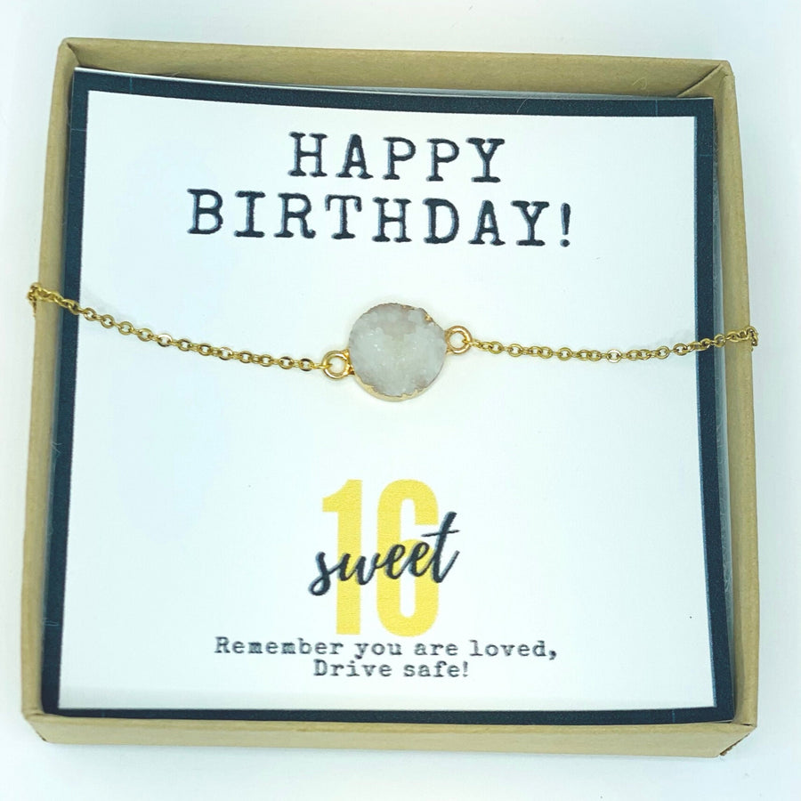 Sweet 16 necklace, Sweet 16 gifts for girls, 16th birthday gift