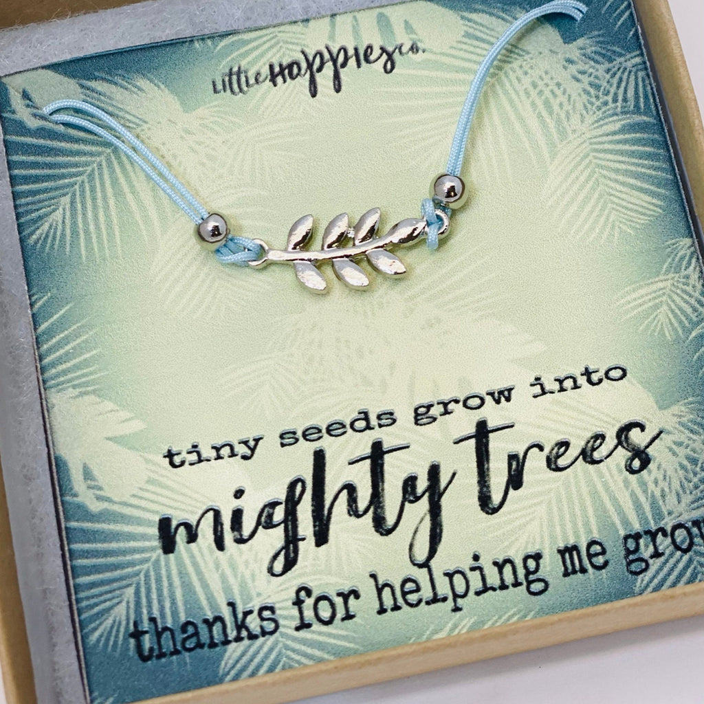 Back to school gift, Leaf bracelet, Branch bracelet, First day of school, Tree bracelet, Teacher appreciation gift, Teacher gift, Day care