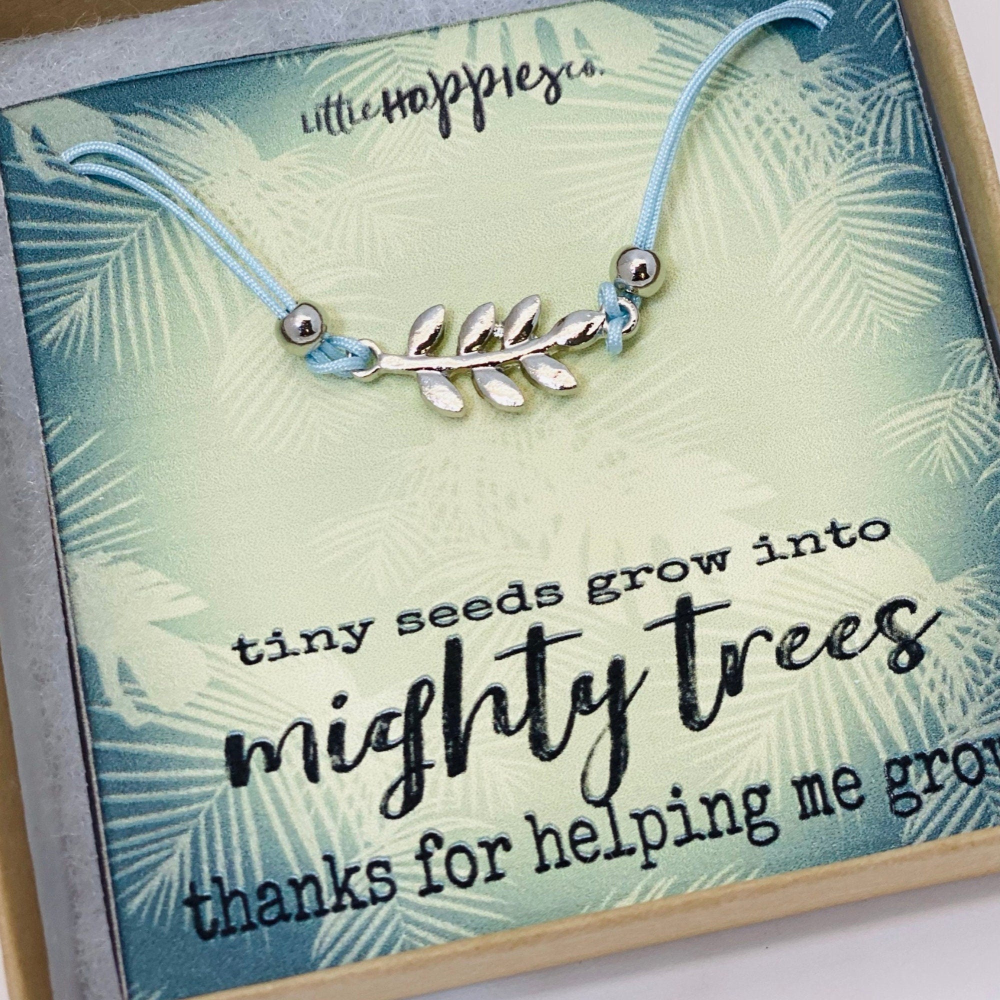 Back to school gift, Leaf bracelet, Branch bracelet, First day of school, Tree bracelet, Teacher appreciation gift, Teacher gift, Day care