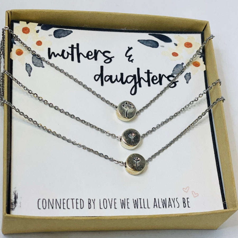 Mom daughter necklace, Gift for mom and daughter, Mother daughter necklace, Mother daughter gift, Mother daughter jewelry, Necklace sets