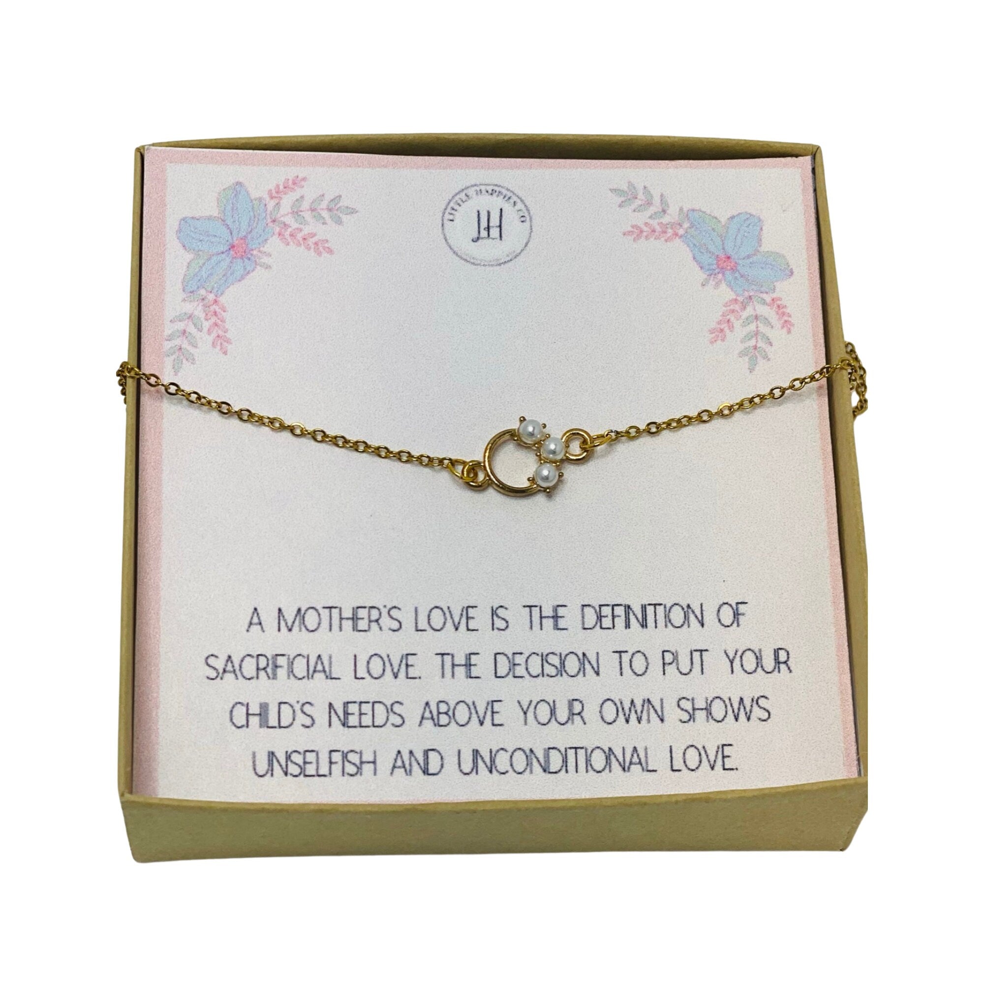 Necklace for mom, Necklace for my mom, Mother's love necklace, Gift from daughter, Dainty mom child jewelry, New mom necklace, Gift for mom