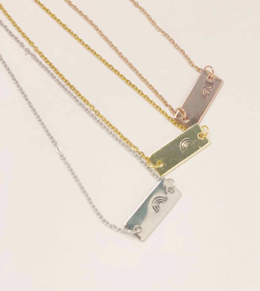 Gift for friends, friendship gift, friendship necklace, best friend gift, bestfriend necklace, bestfriend, rainbow necklace