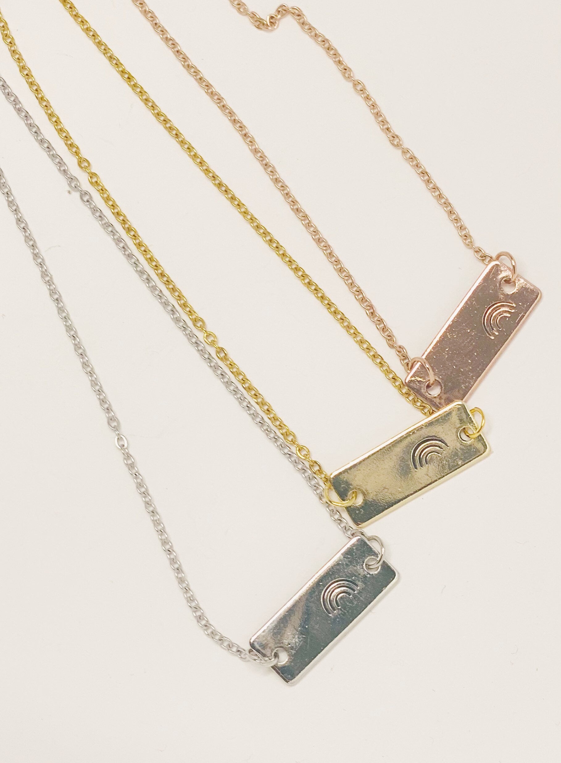 Gift for friends, friendship gift, friendship necklace, best friend gift, bestfriend necklace, bestfriend, rainbow necklace