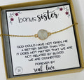 Bonus sister gifts, sister in law,  boyfriends sister, Stepmother necklace, Step sister, unbiological sister, Gift for sister-in-law, bestie