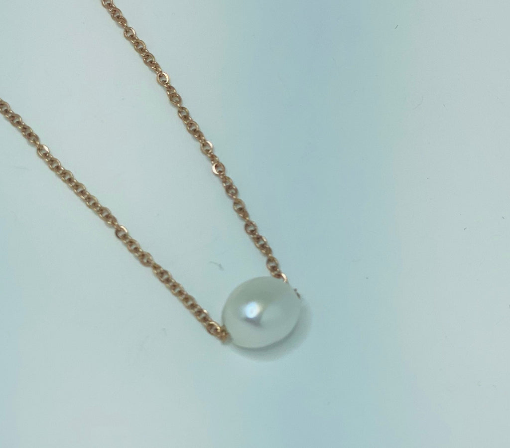 Hostess gift, wedding shower hostess thank you gift, bridal shower host gifts, dainty pearl necklace