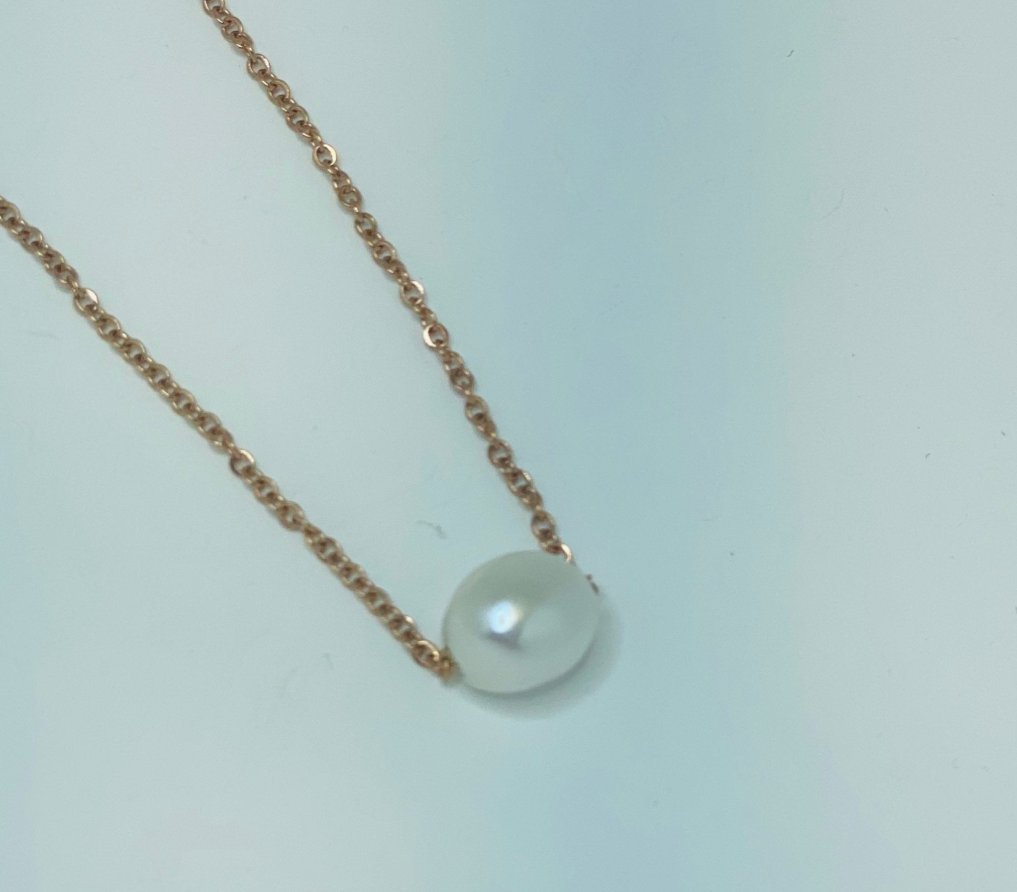 Joshua 1:9, pearl necklace, Encouragement gift, sympathy gift, grief gift, faith, bible scripture, gift for her, inexpensive, miscarriage