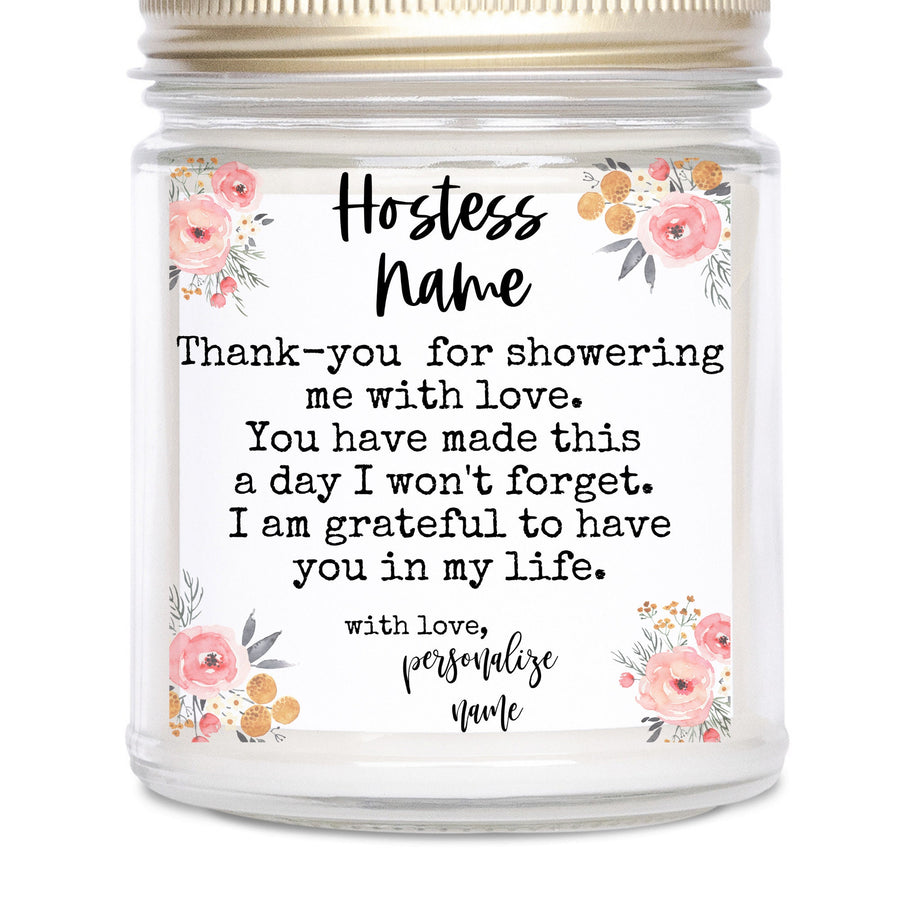 Hostess gift, Hostess Baby Shower Gift, Hostess Gift Ideas, Hostess Gifts for Bridal Showers, Hostess Thank You Gifts, Hostess Candle