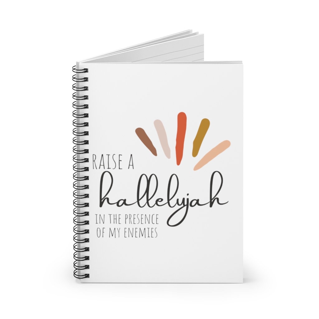 Christian notebook, Personalized devotional journal, sermon notes, Christian gifts for women, Encouragement gift, Birthday gift for friend